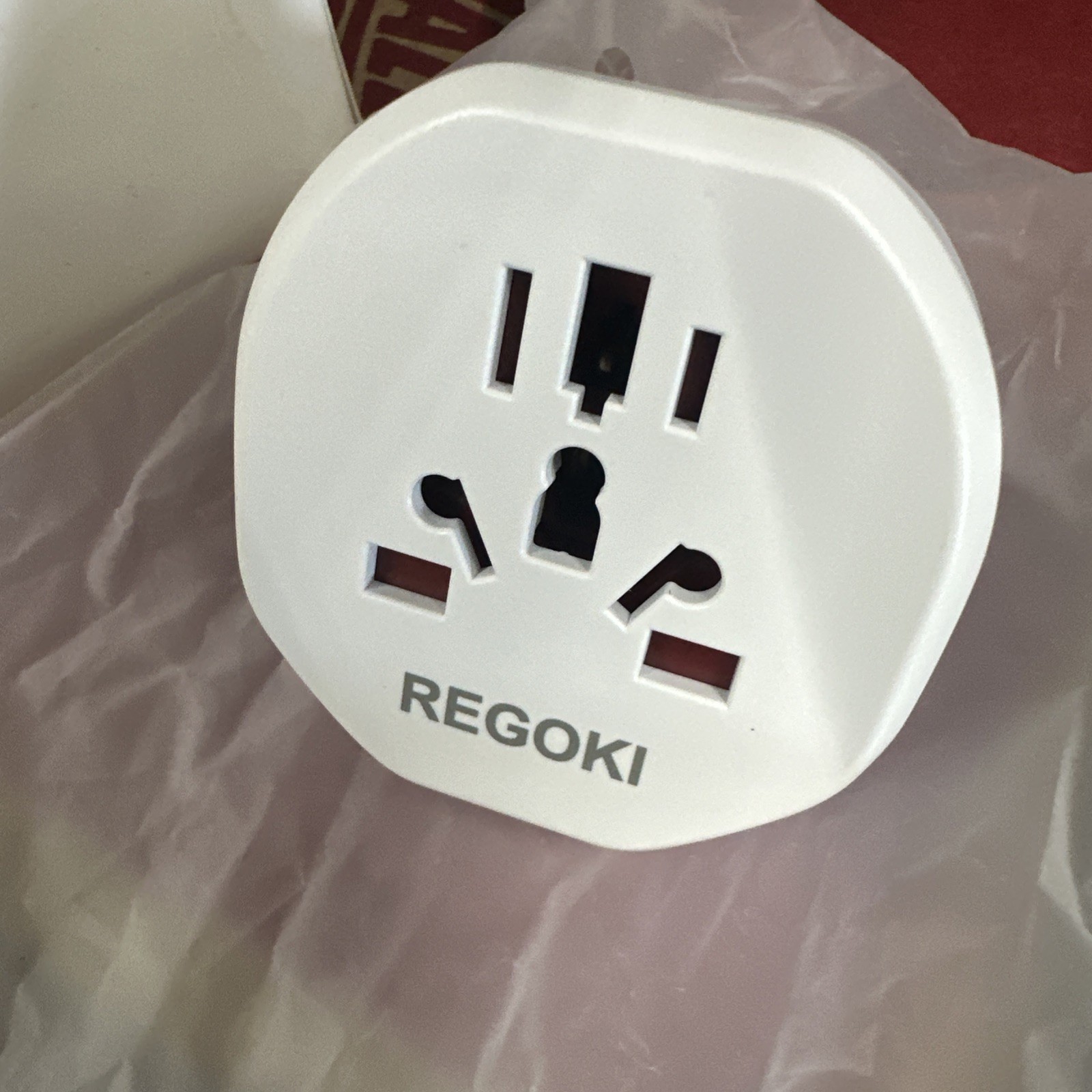 US Travel Plug Adapter, [2 Packs] EU Europe/UK/Australia/China/Italy to USA 3A