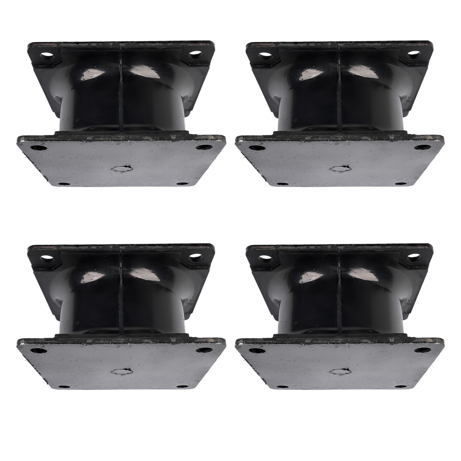 4Pcs Vibratory Plate Compactor Rubber Isolator Shock Mount for Stanley HS6000