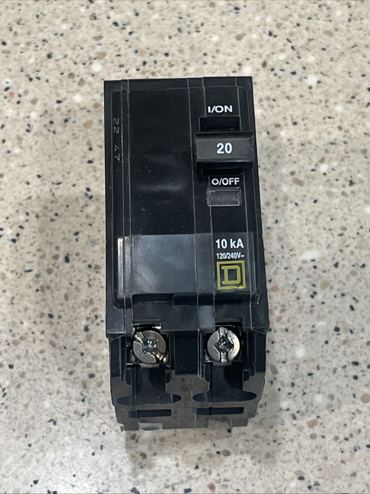 Square D QO220 (5 PACK) 20A 2P 120/240V Circuit Breaker *US SELLER Lot of 5 NEW*