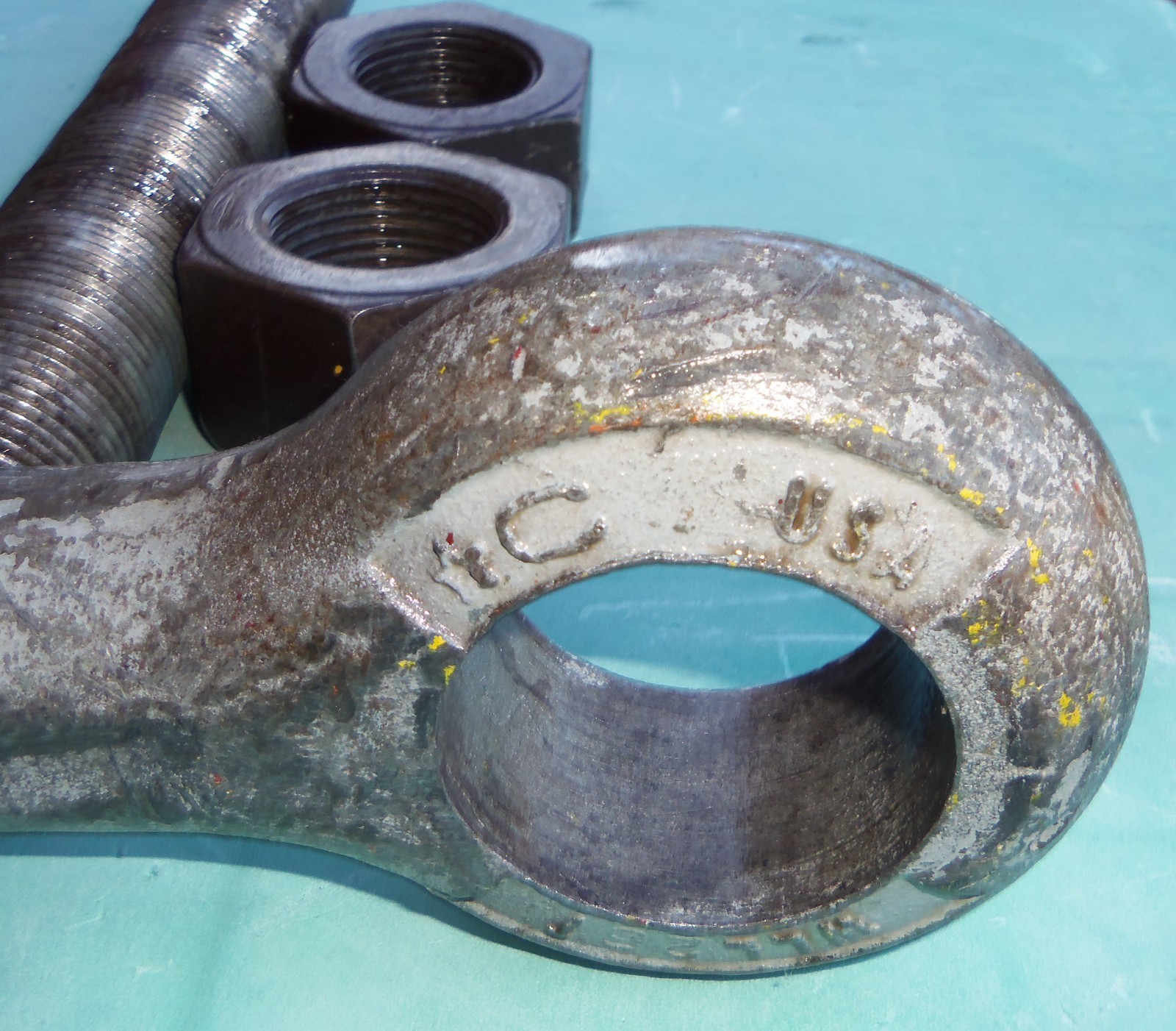 Crosby WLL 25 Ton Bolt Type Anchor Shackle – With Huge Nut & Bolt