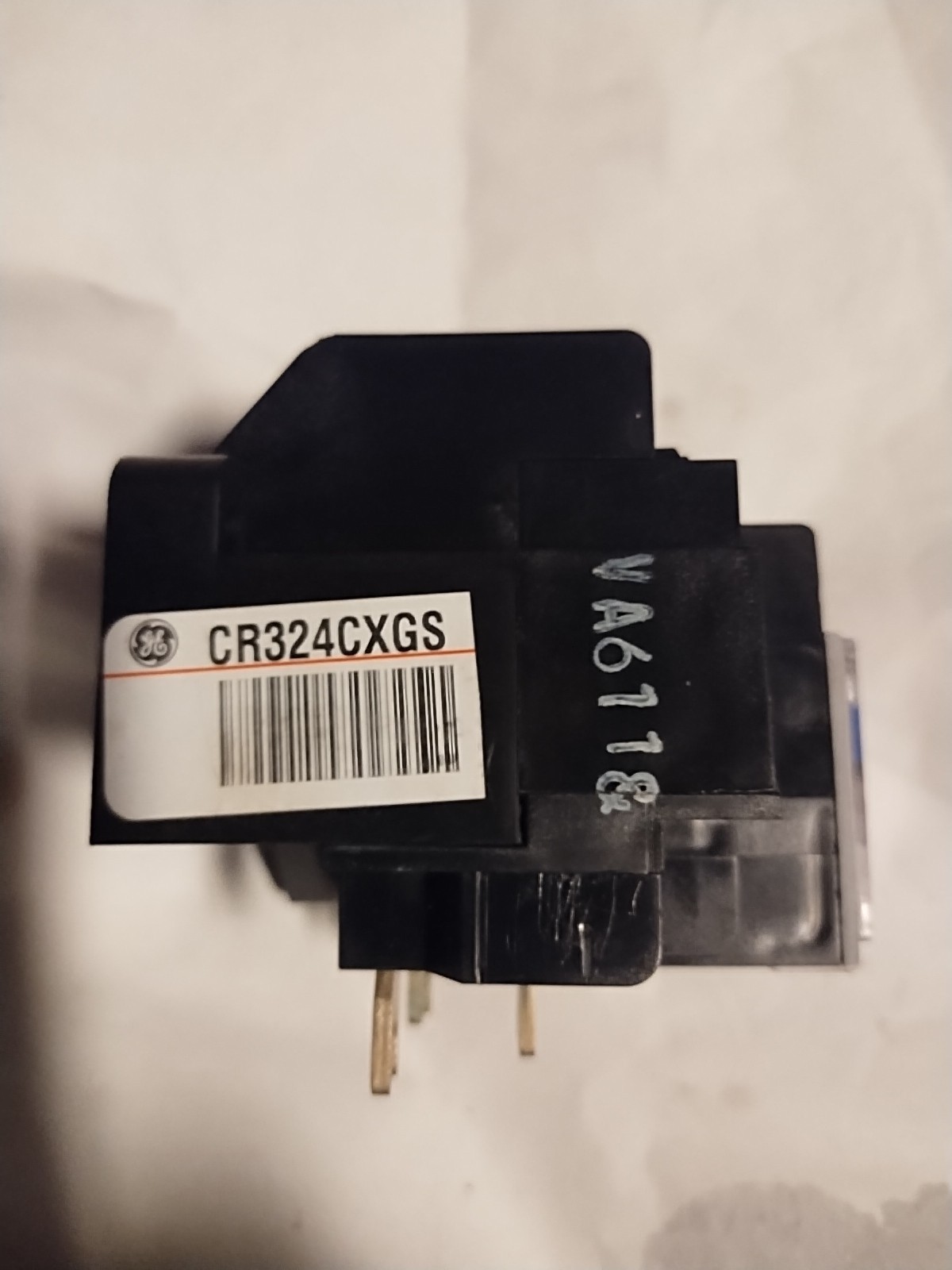 General Electric CR324CXGS Solid State Overload Relay – Black Not In Original Bo