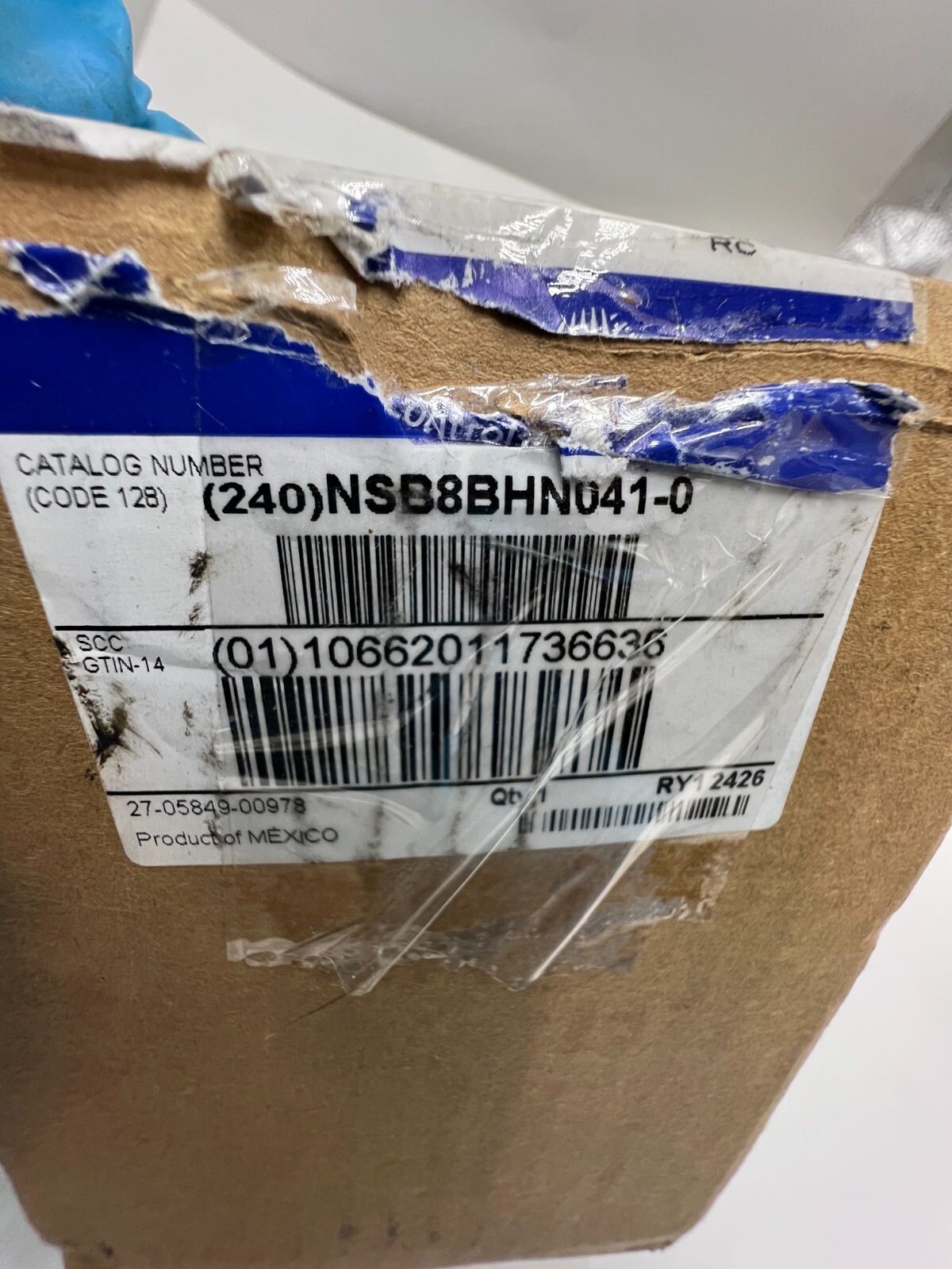 Johnson NSB8BHN041-0, Network Sensor, No Display, White, No Logo