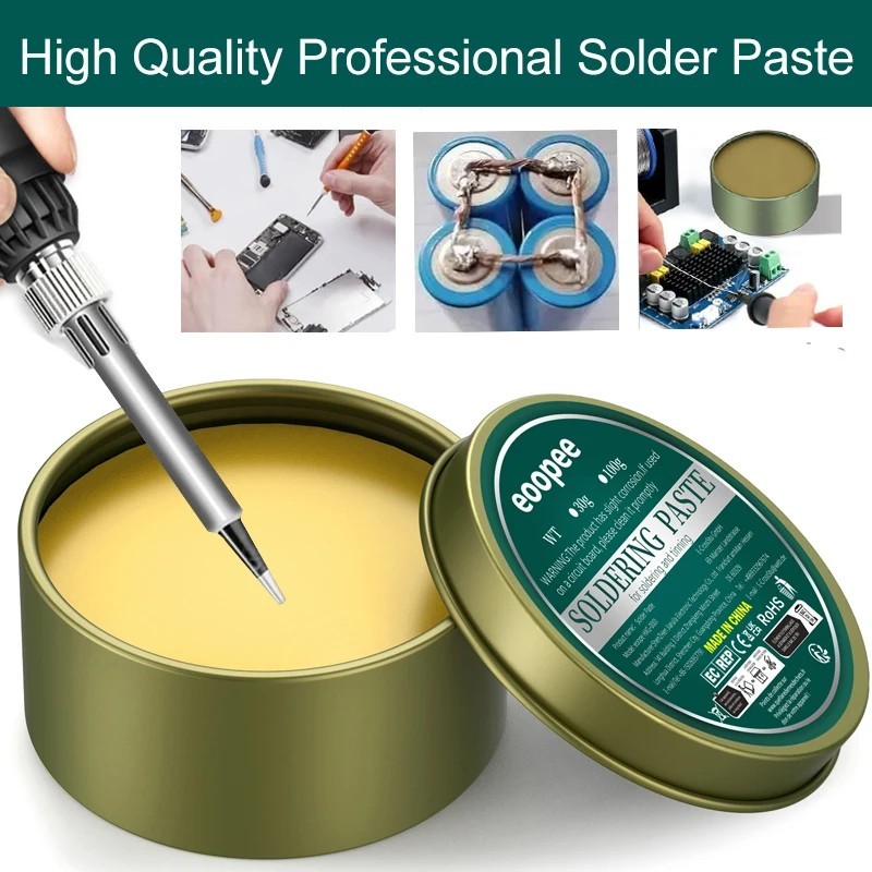 Solder Paste Rosin Flux 100g Lead-Free Welding Paste Soldering Iron Repair Tin