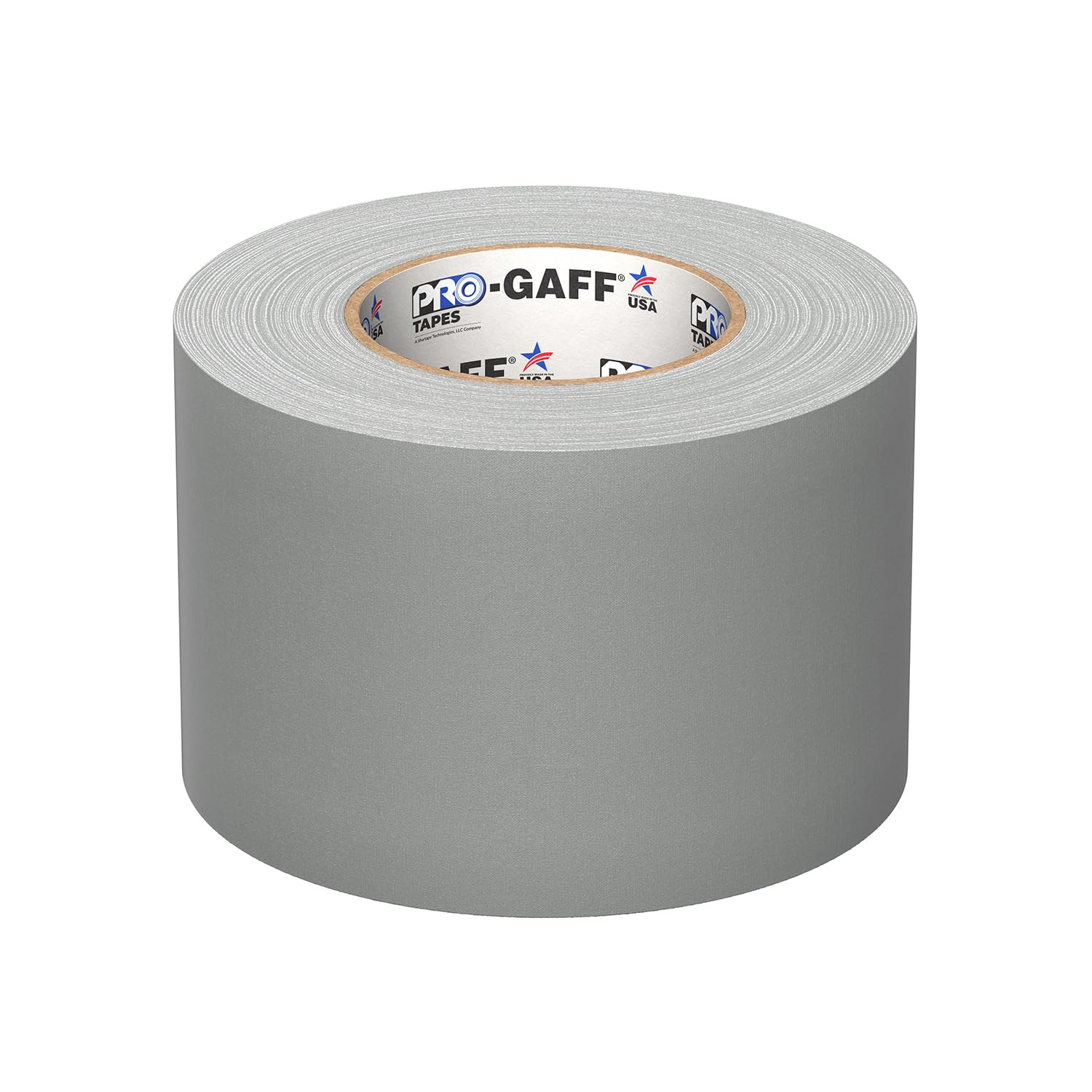 Premium 4″ Matte Gaffer Tape – Rubber Adhesive, 55 Yds, Grey, 11 Mils Thick