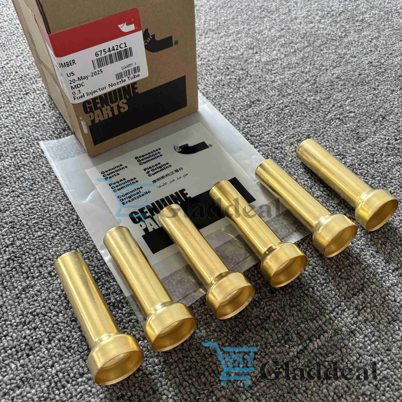 6X International DT360 D436 DT466 Injector Sleeve For Cummins 675442C1