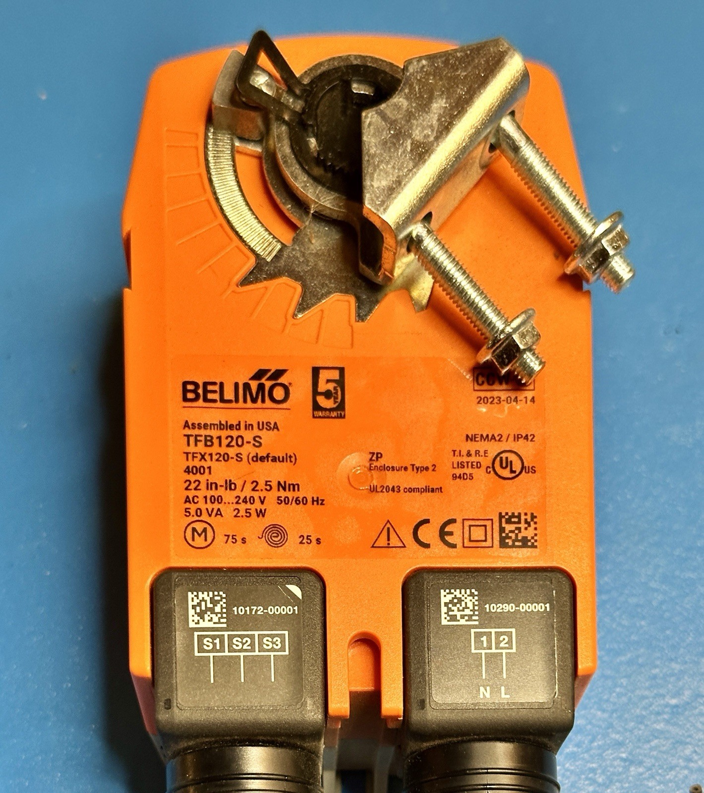 Belimo Damper Control Actuator – TFB120