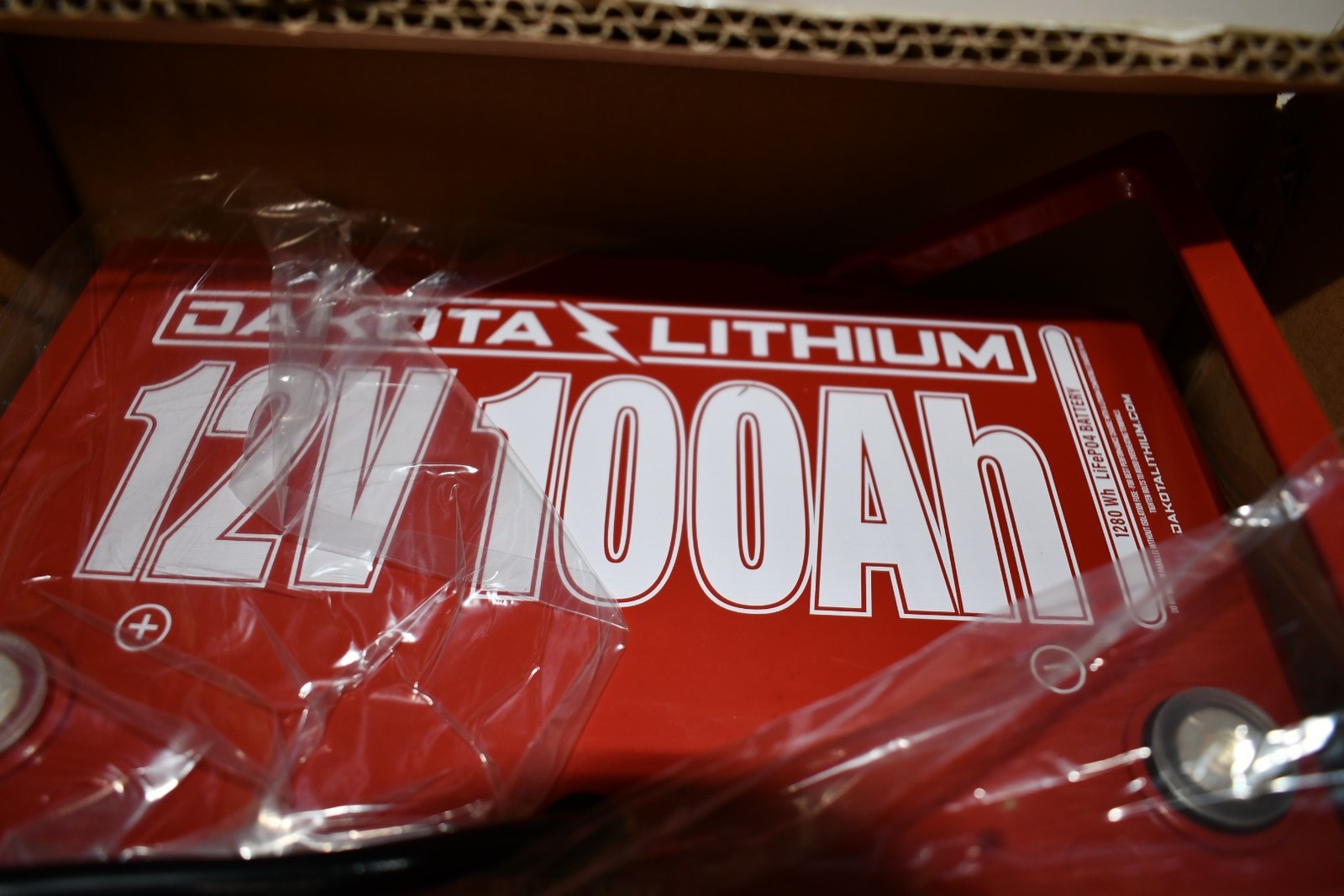 NEW Dakota Lithium LAR12100-G24-CAN 12V 100Ah LiFePO4 Group 24 Deep Cycle Batter
