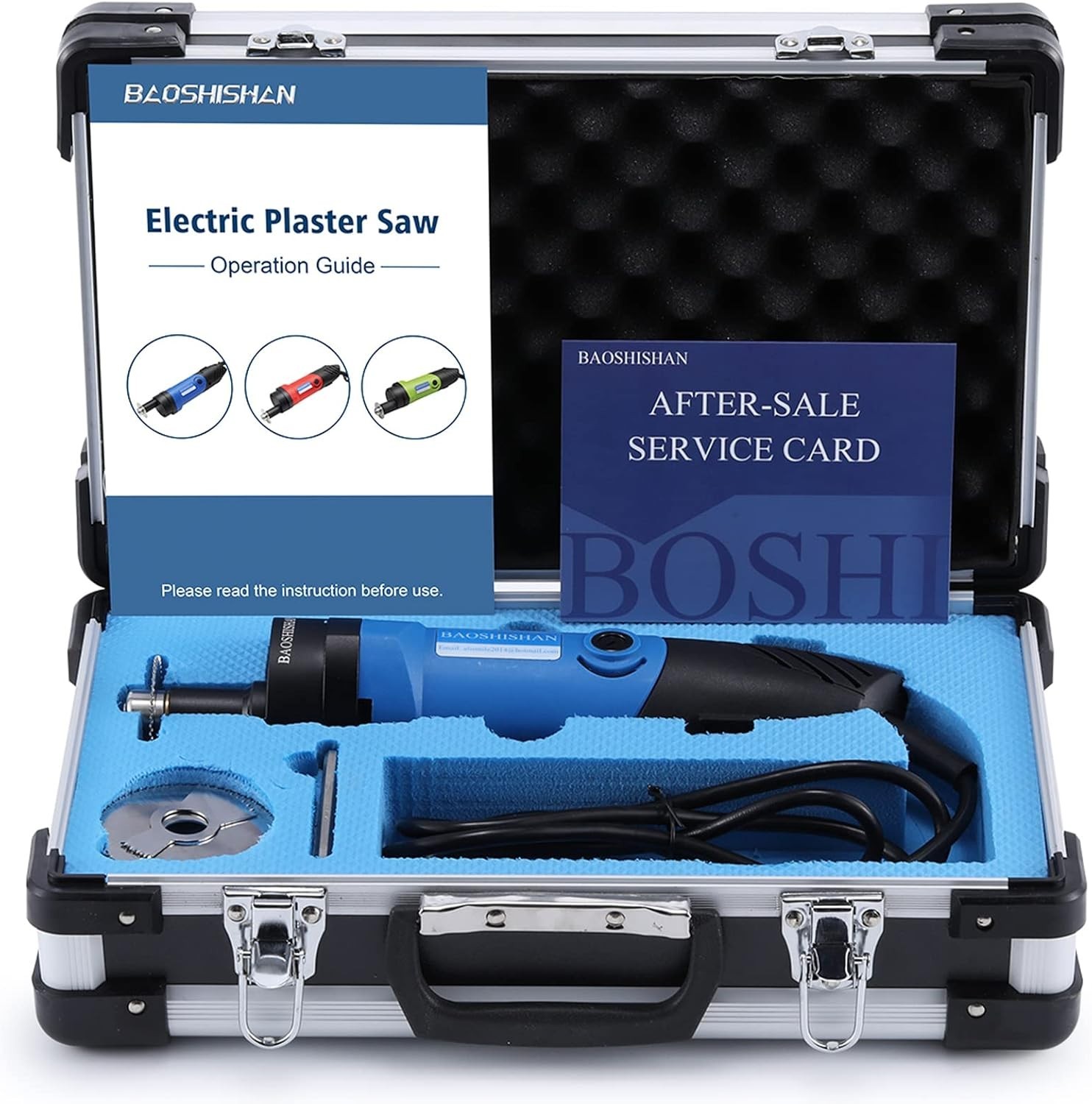BAOSHISHAN BSS-356 Electric Orthopedic Cast Removal Saw w/ Blades & Case- USED