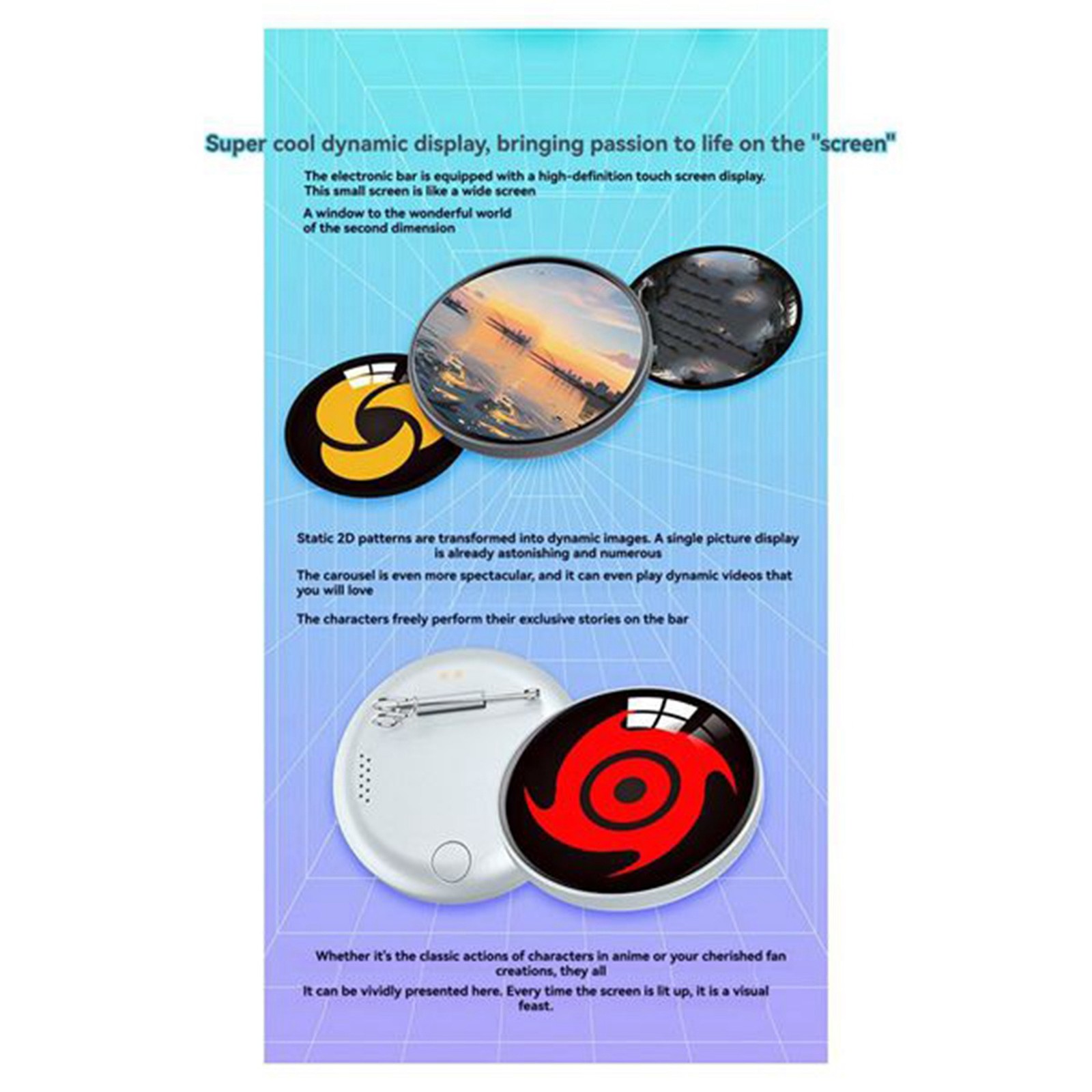 Smart Digital ID Card with Dynamic Electronic Display, Anh5630