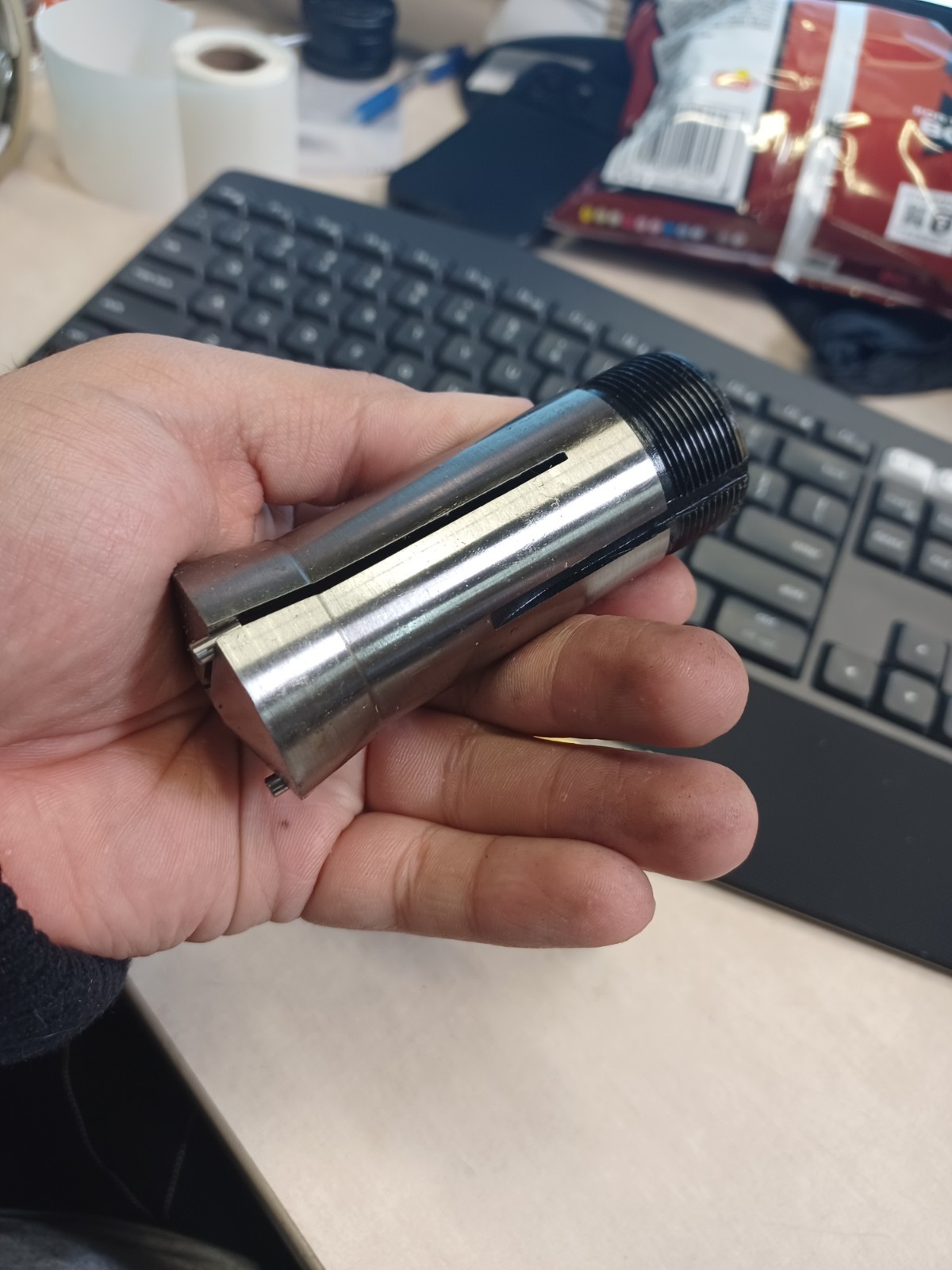 Value Collection 5C Emergency Collet: 1/4″ Pilot, Steel