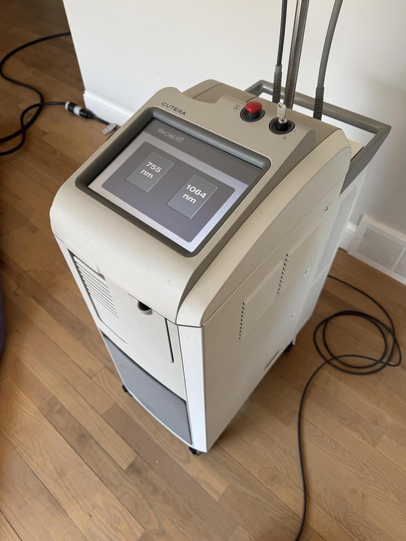 Cutera Excel HR 1064 @ 755 NM laser Hair removal,Lesions,Laser Genesis Warranty