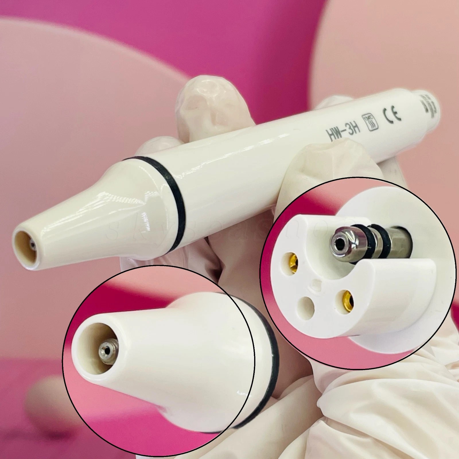 Dental Ultrasonic Piezo Scaler Handpiece Fit For SKYSEA/EMS/SKYSEA