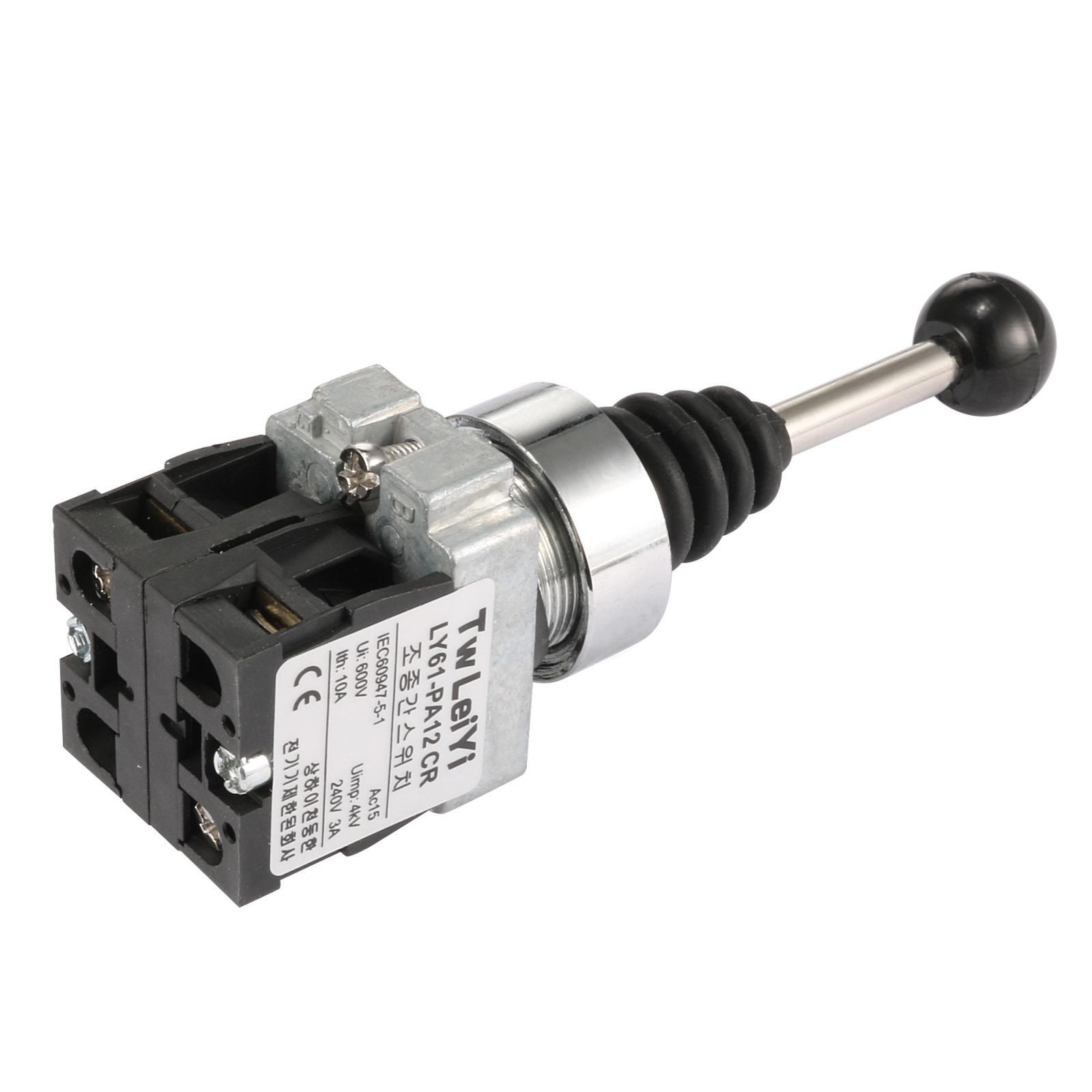 Joystick Switch Controllers 2 Position 2NO Latching Type AC 600V 10A
