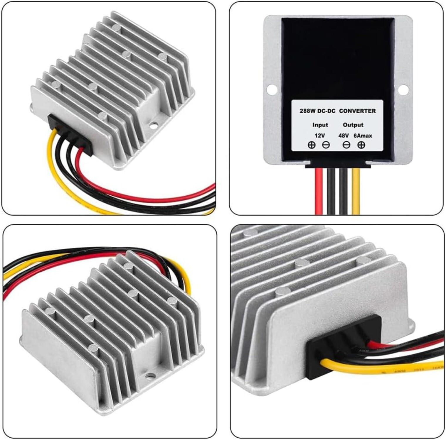 DC 12V to DC 48V 3A 4A 5A 6A 8A Voltage Regulator Power Converter Transformer