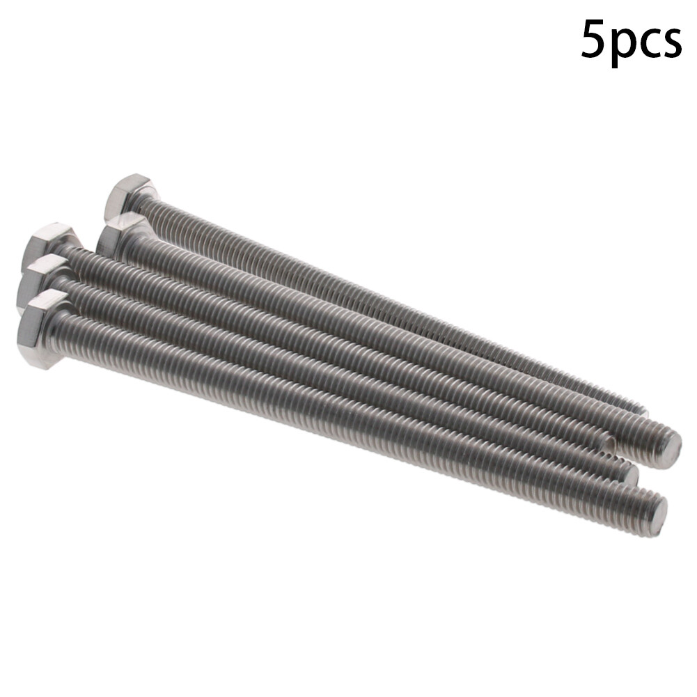110-150mm Hex Screw M8 Socket Cap Head Hexagon Bolts 304 Stainless Steel Silver