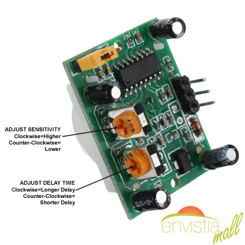 HC-SR501 PIR IR Passive Infrared Motion Detector Sensor Module HCSR501