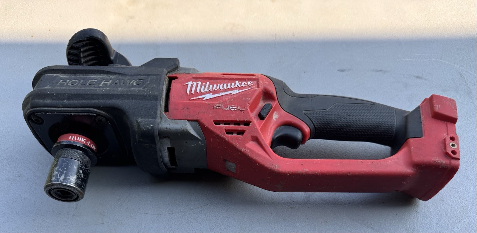 Milwaukee 2808-20 M18 FUEL Hole Hawg Right Angle Drill with Quick-Lok TOOL ONLY