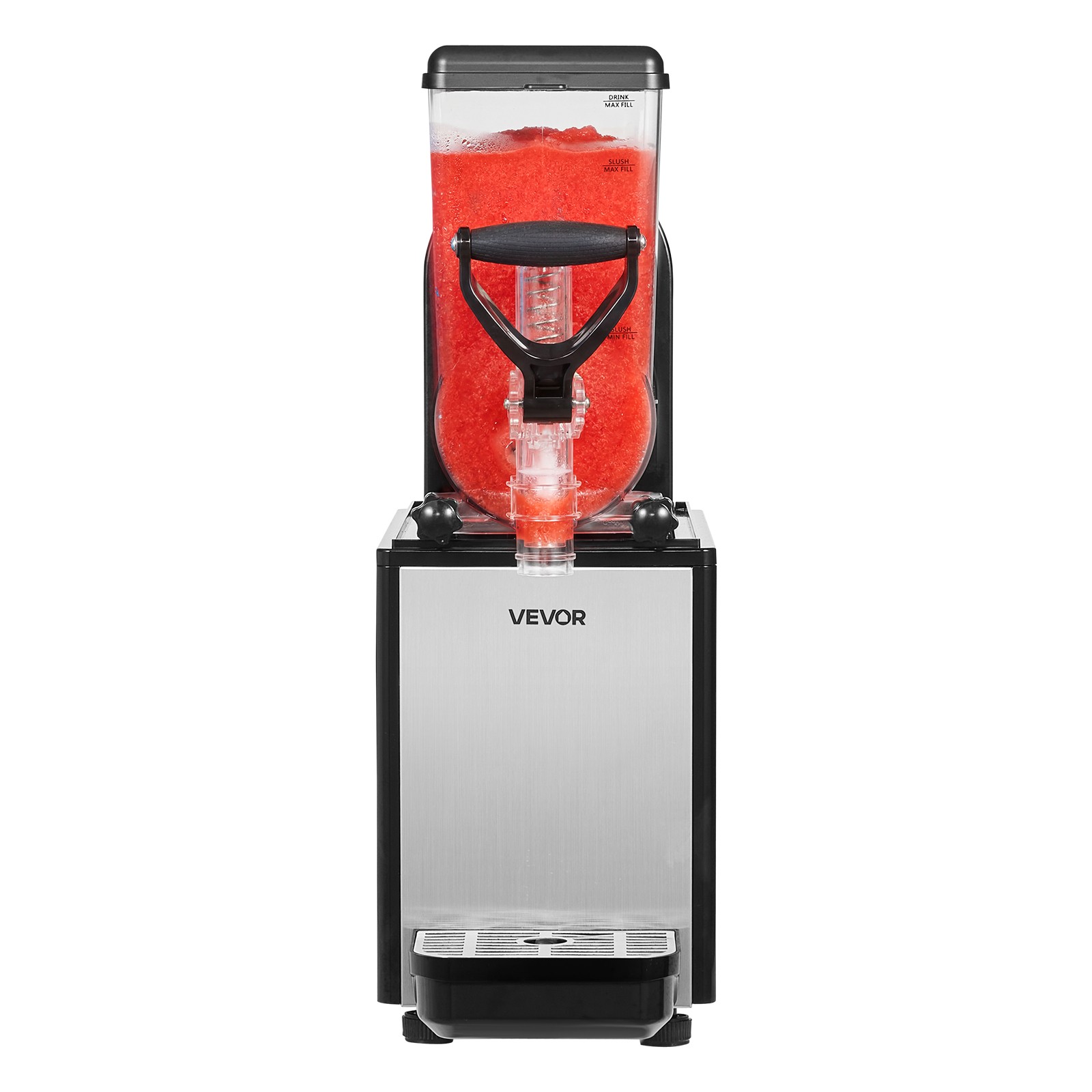 VEVOR Slushie Machine 6L/1.6 GAL No Ice Needed Frozen Drink Maker Single Tank