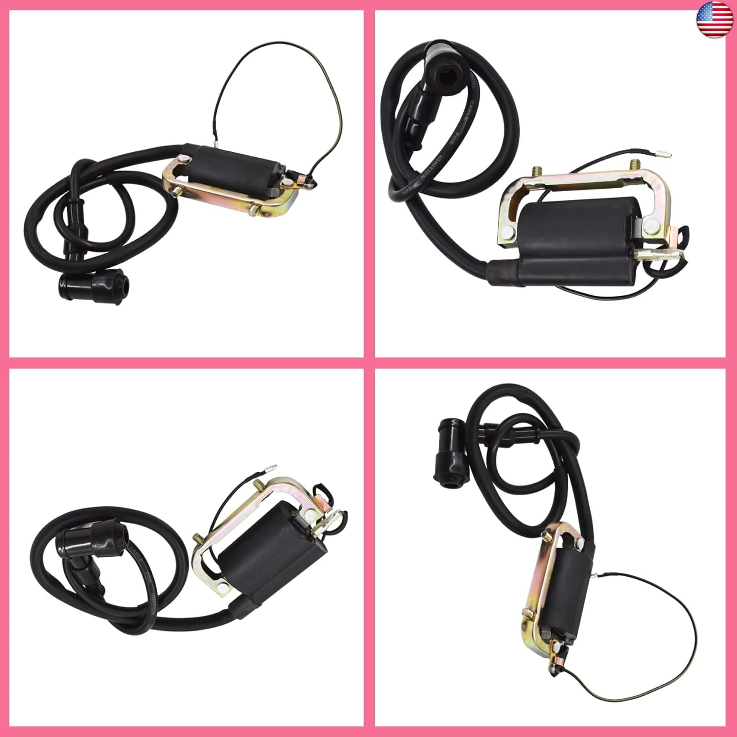 waltyotur Motorcycle Ignition Coil Replacement for Kawasaki G5100 KE100 G5 100