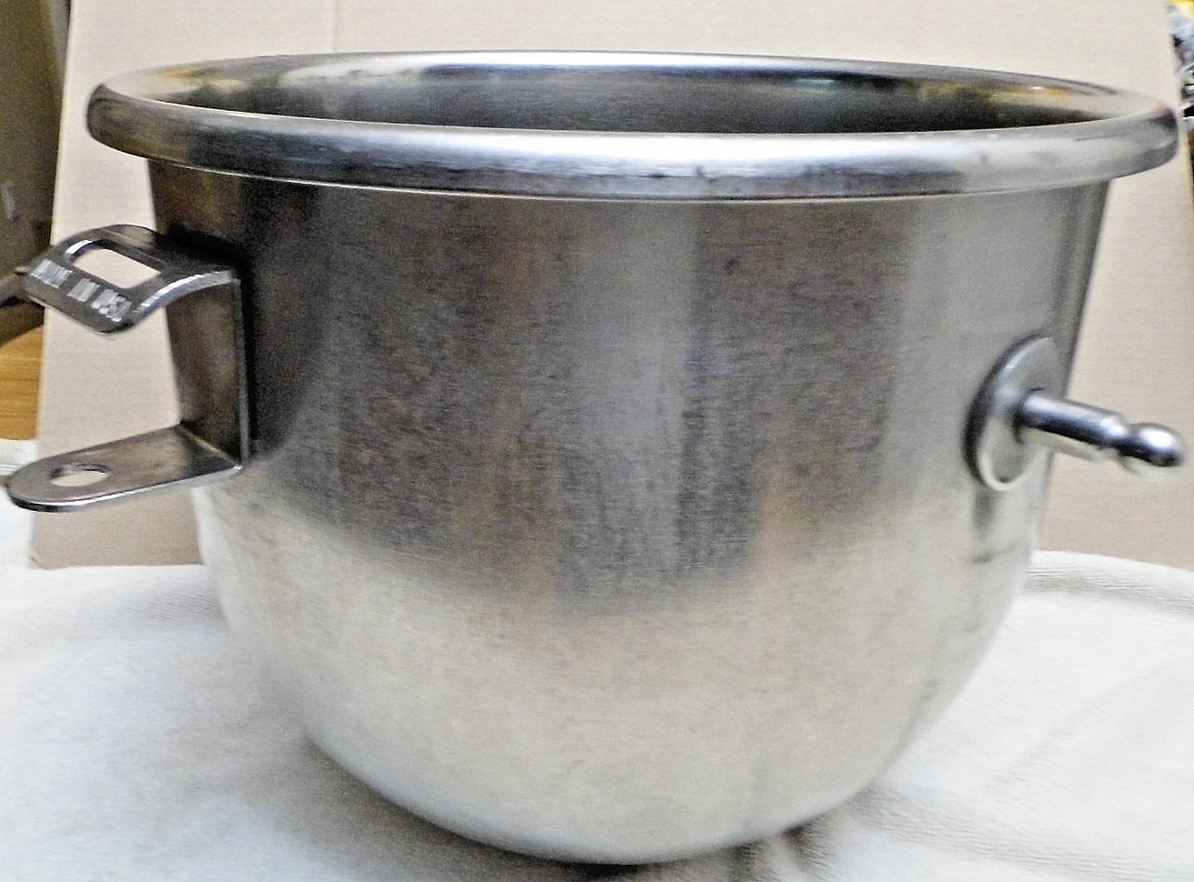 12qt BOWL 12SSAT Stainless Steel Mixing Bowl Hobart A200 Mixer