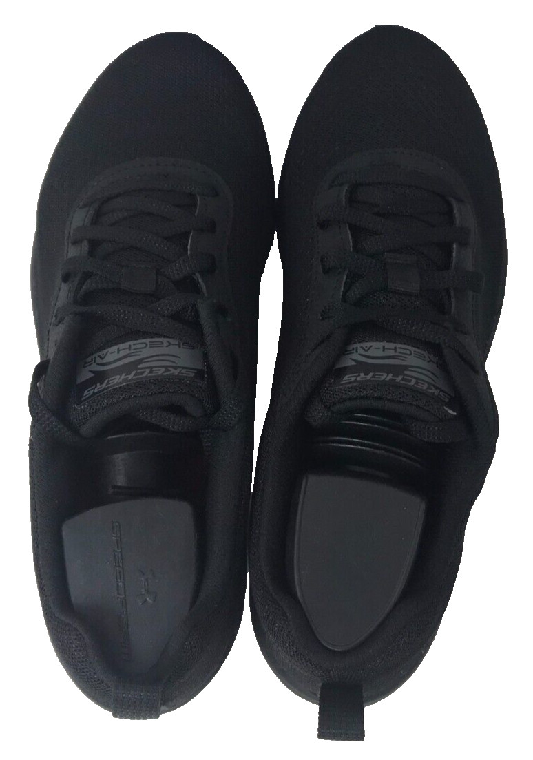 Skechers Women’s Work Relaxed Fit Skech Air SR Lace Up Shoes Black Size:10 180F