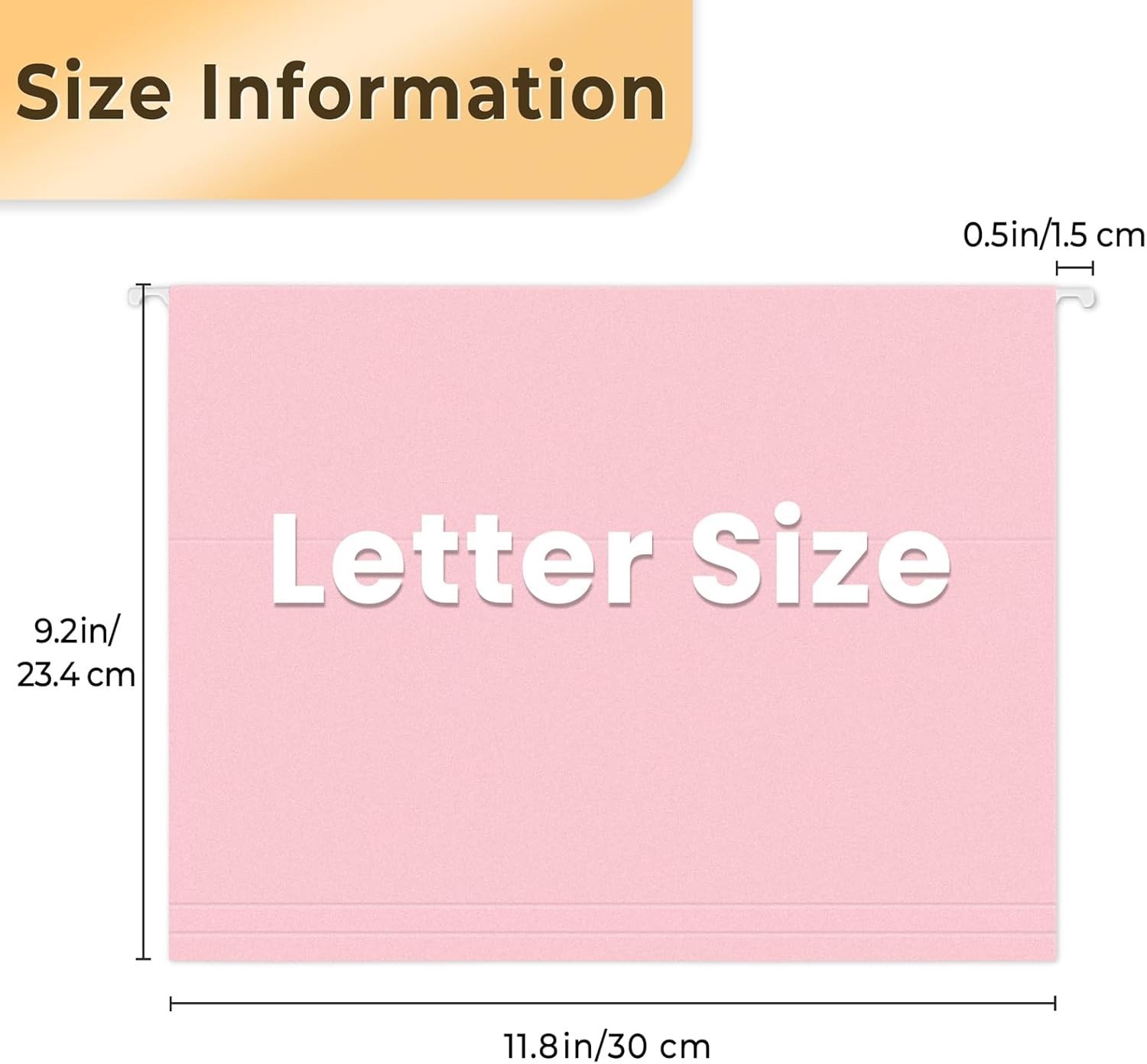 6 Pack Hanging File Folders Pink Folders Hanging File Folders Letter Size