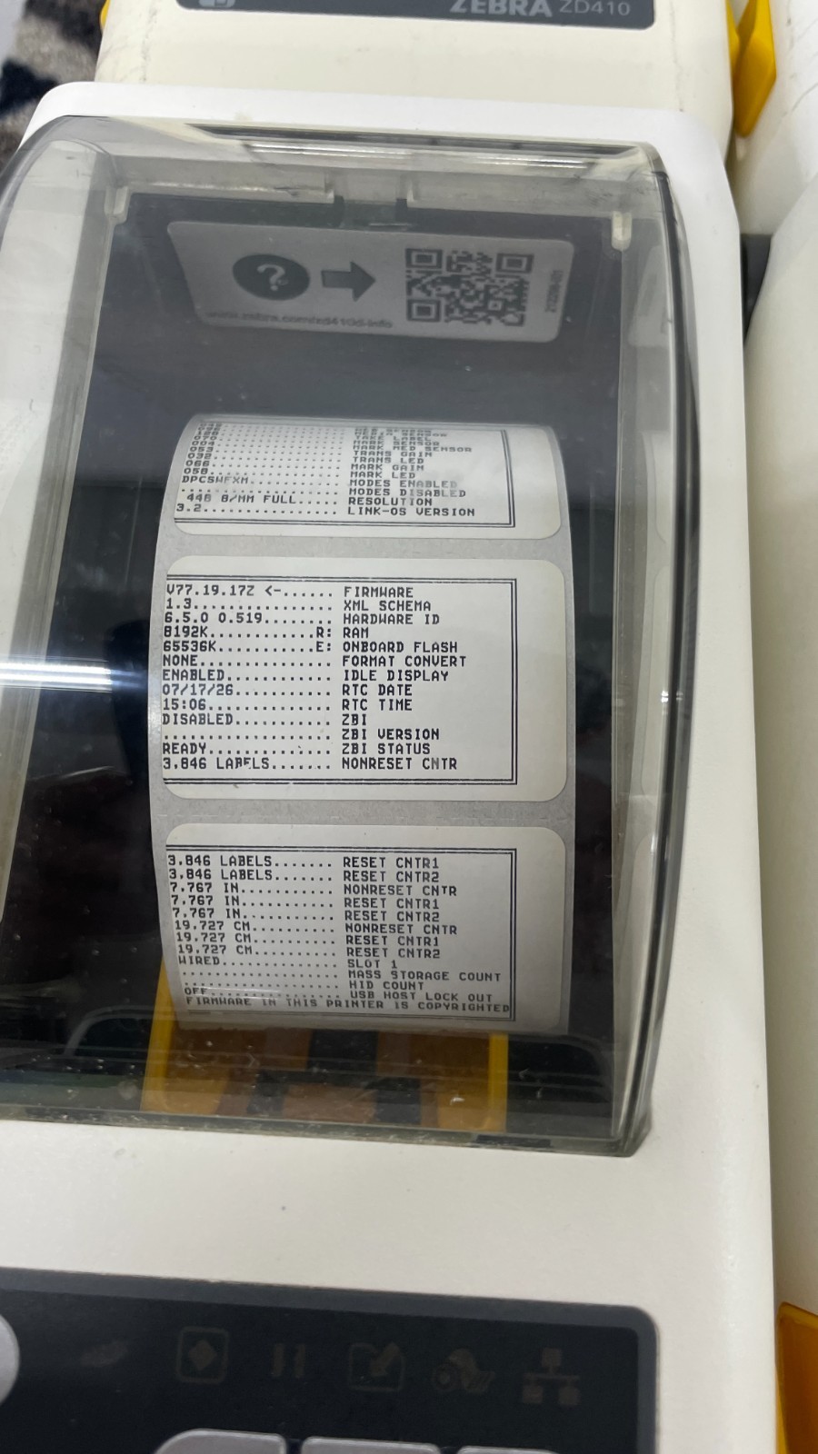 Lot of 31* Zebra ZD410 Thermal Label Printer Ethernet Bluetooth ZD41H22-D01E00EZ