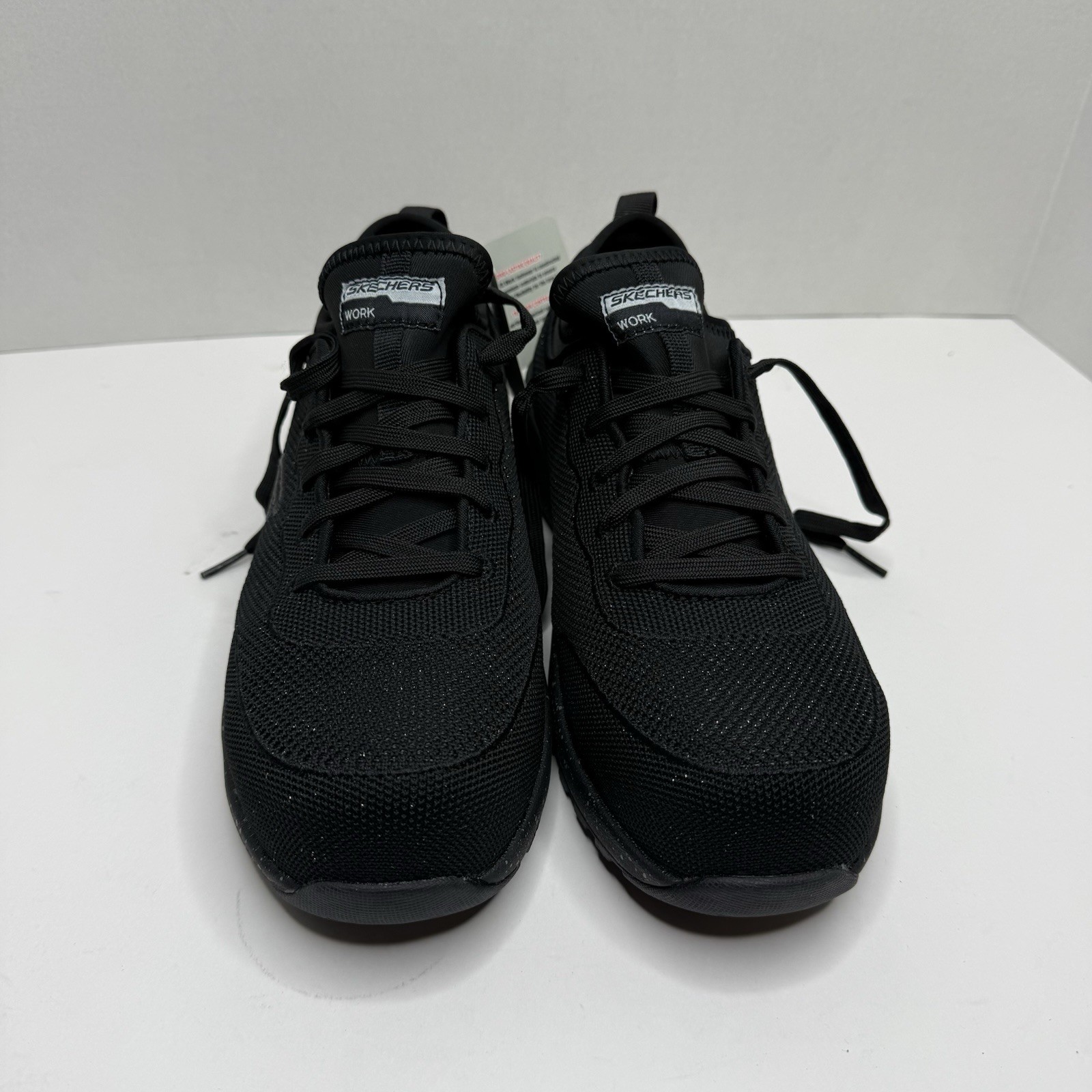Skechers Work Bulklin Balran Comp Toe Shoes Women’s 8.5 Black 108033 New