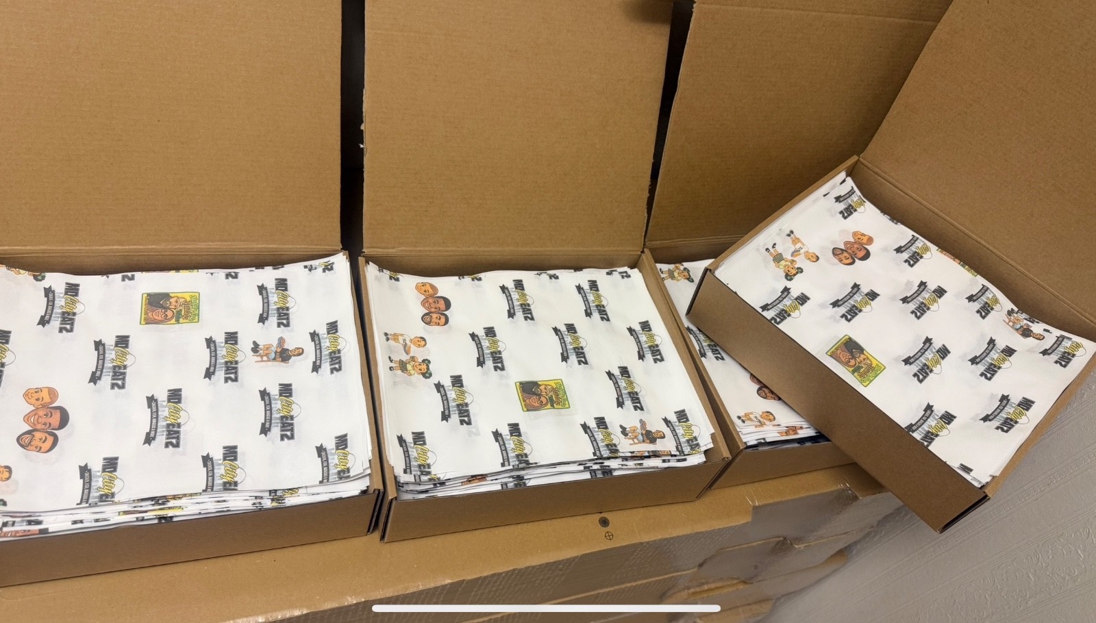 750 Custom Wax Paper Sheets – Food Grade, Greaseproof, food truck paper