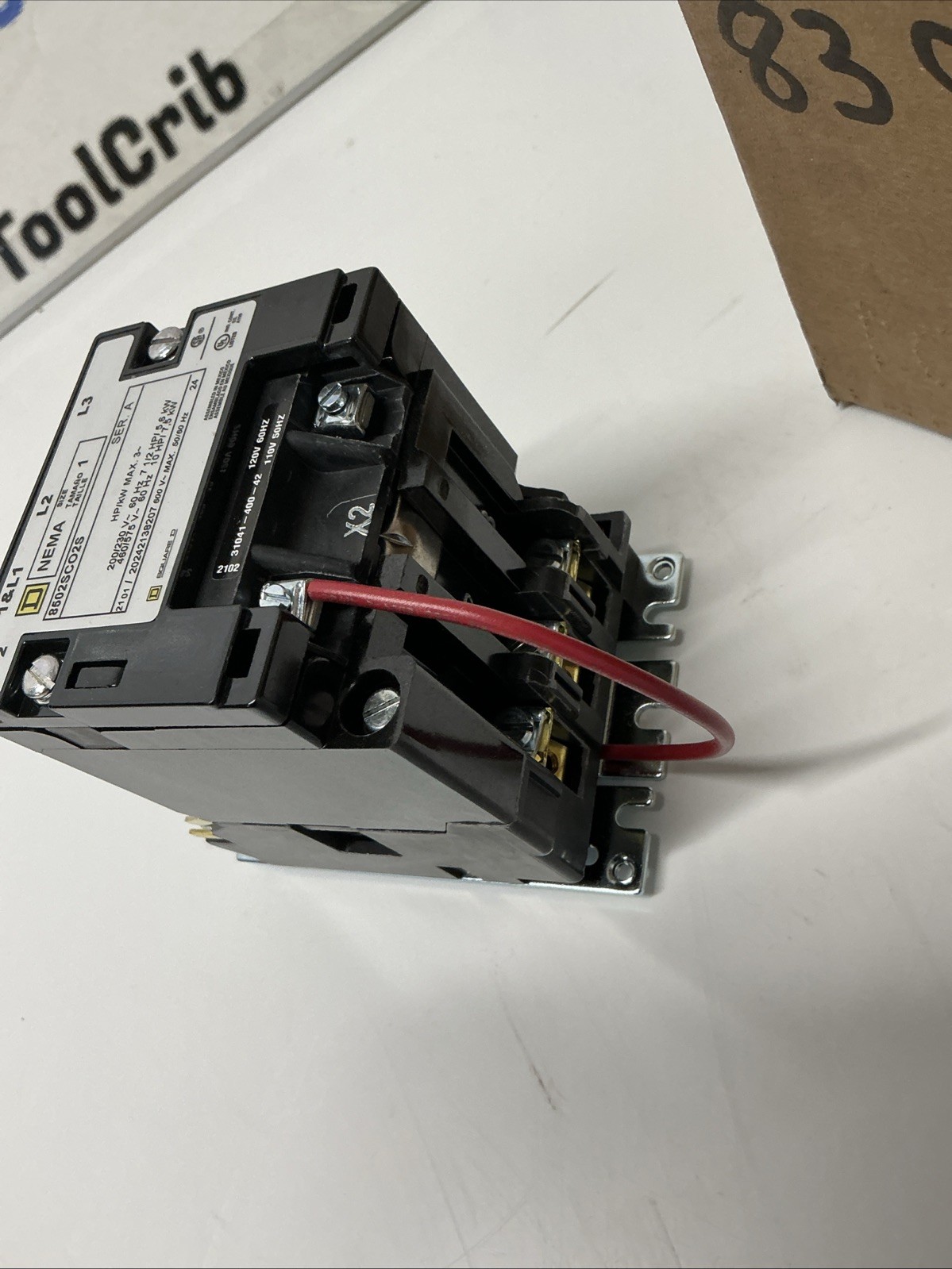 Square D 8502SCO2V02S Series A Contactor. AC-332