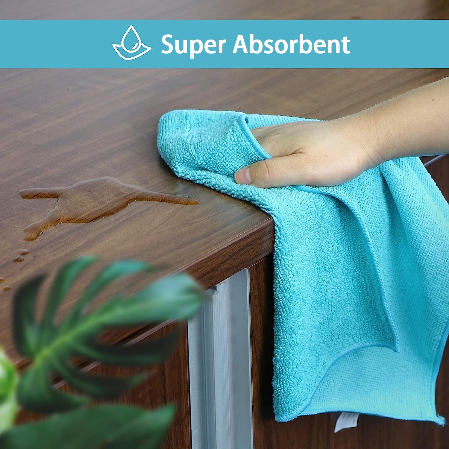 HOMEXCEL Microfiber Cleaning Cloth12 Pack Cleaning Rags Cleaning Towels with …