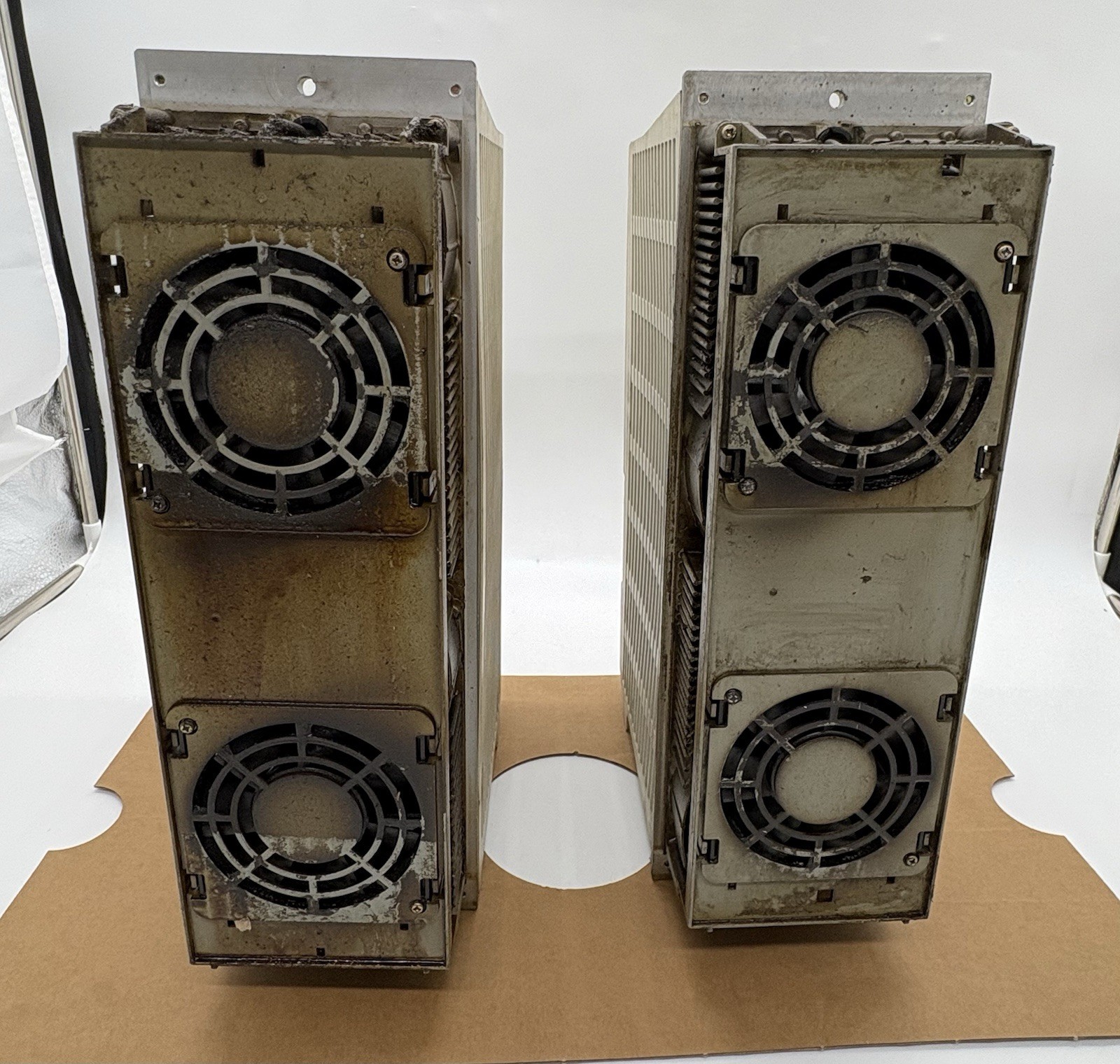2x MITSUBISHI SPINDLE DRIVE UNIT MDS-C1-SP-185 Untested Free 30 day return