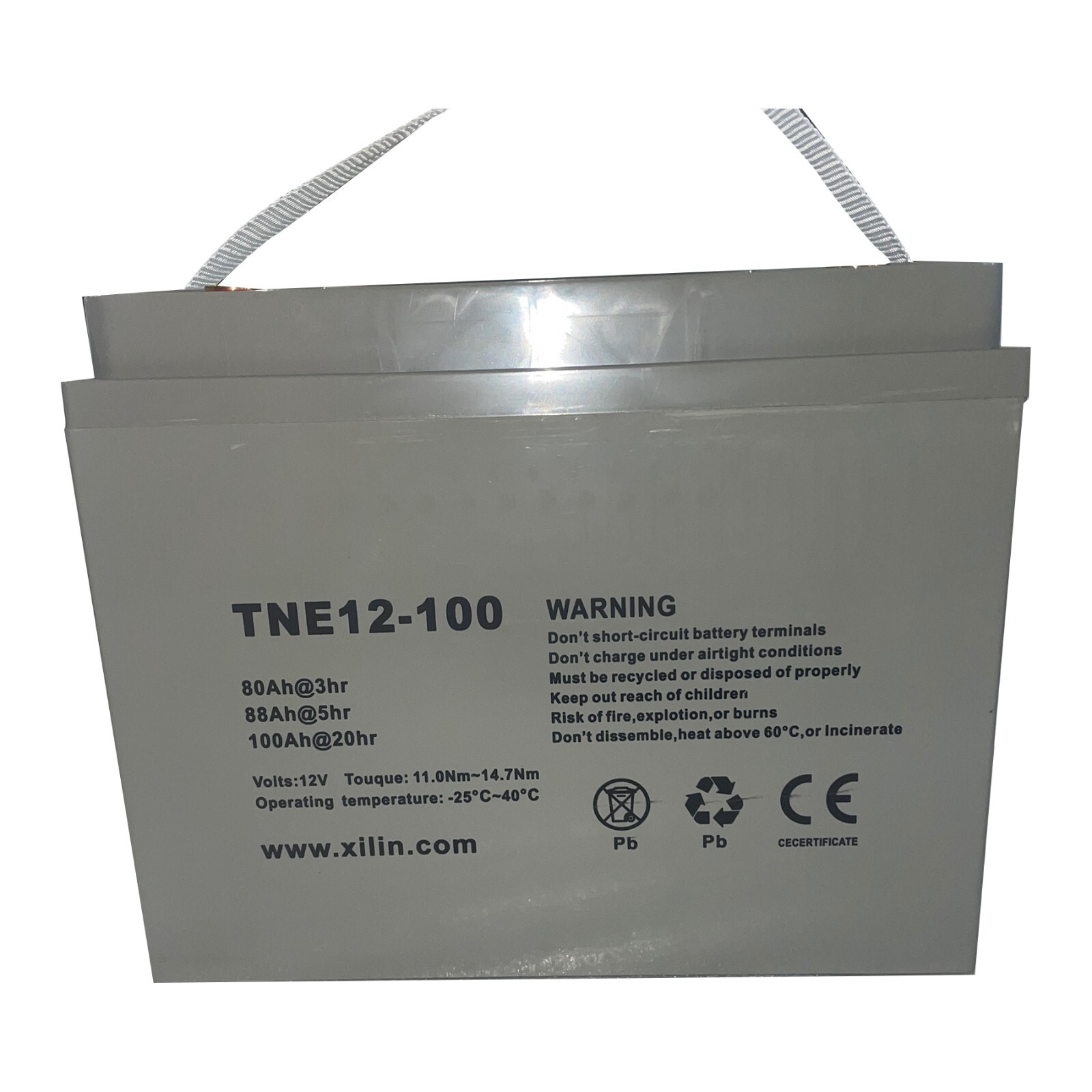 APOLLOLIFT 12V/100AH GEL Battery for Full Power Electric Pallet Stacker CTD10R-E