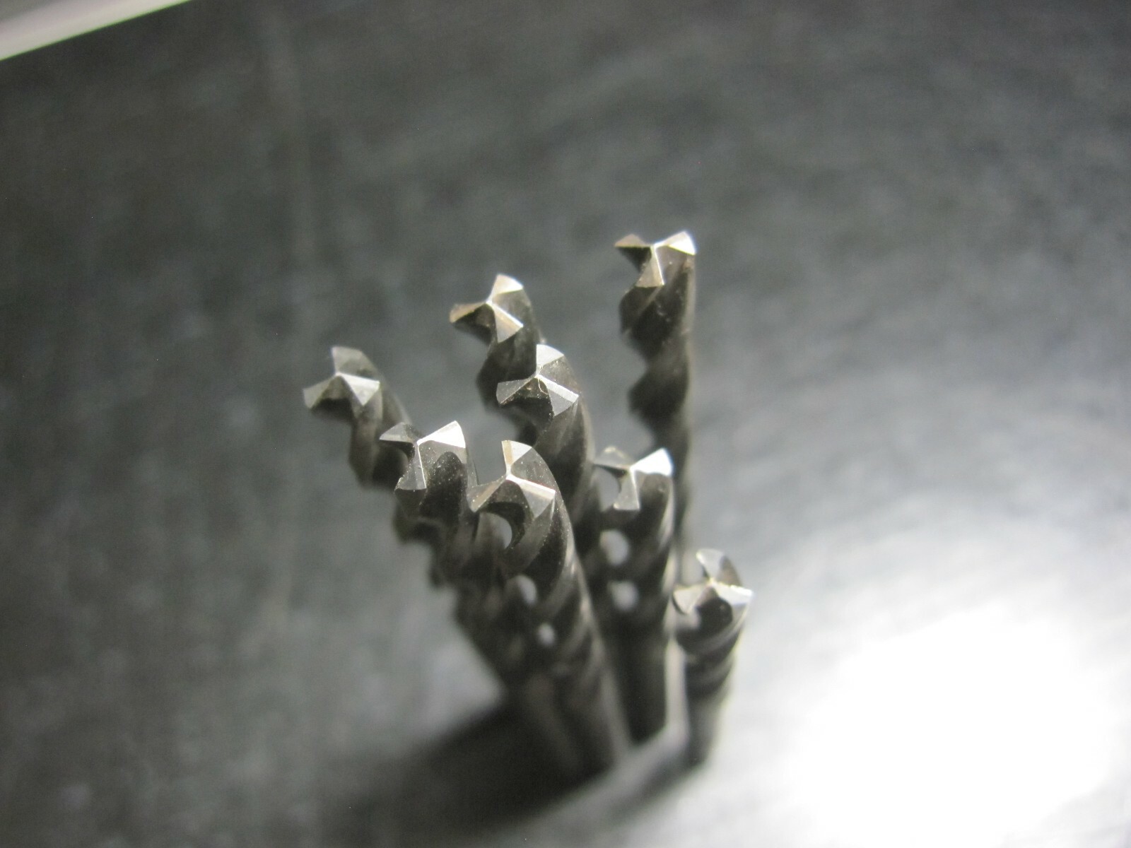 2 used Guhring 3.800mm 3fl 3 flute carbide drill