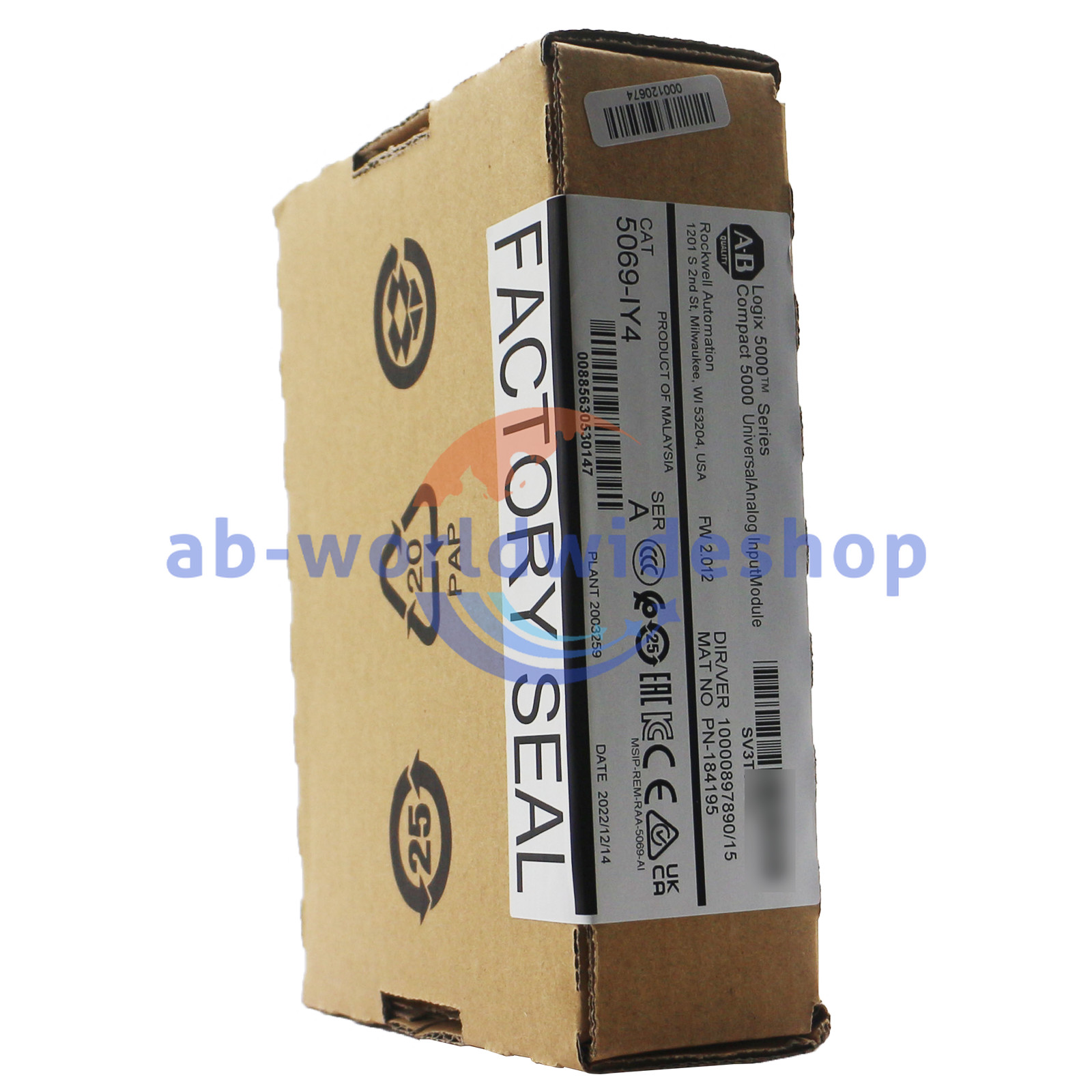 Allen Bradley 5069-IY4 Compact 5000 Universal Analog Input Module Factory Sealed