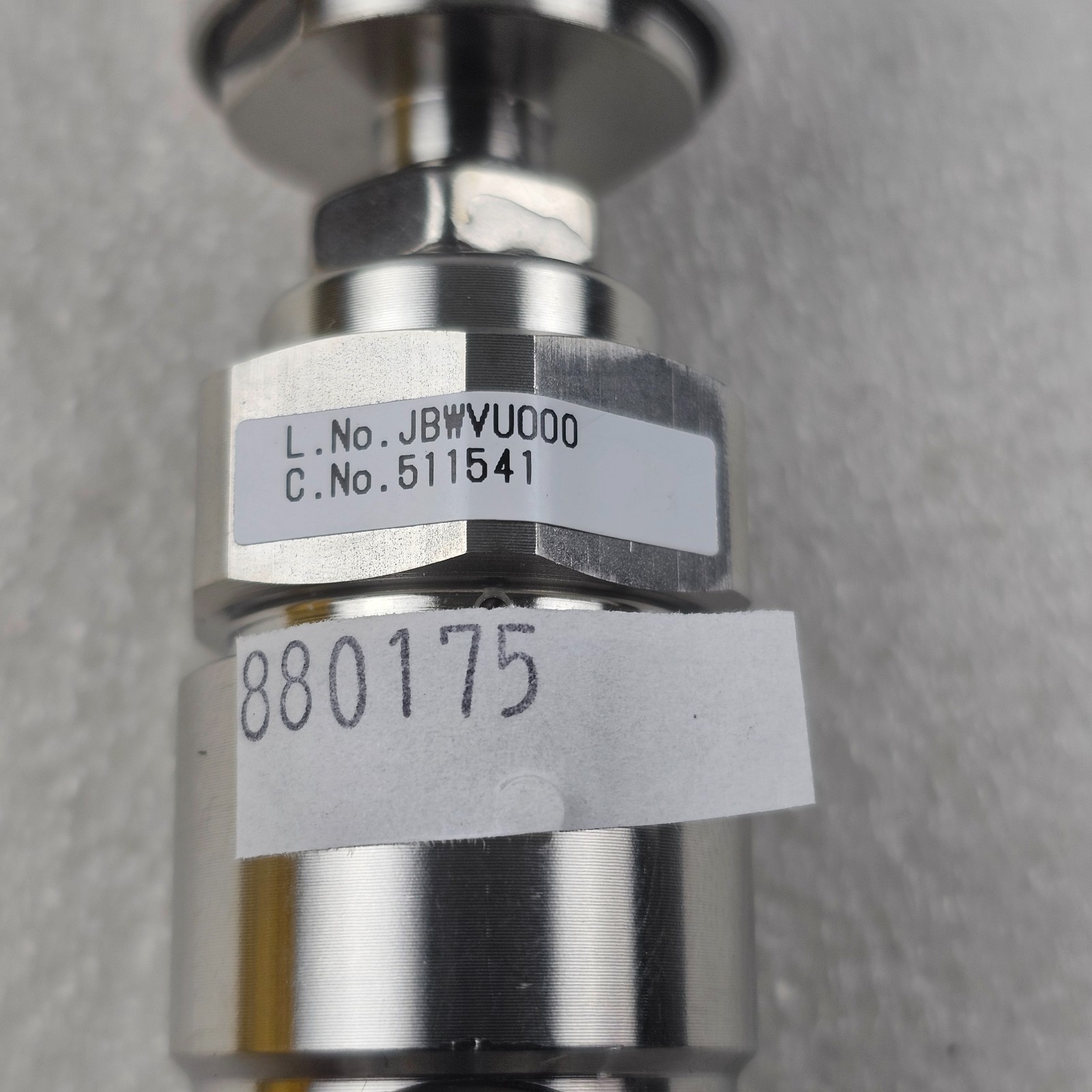 Fujikin Incorporated O.P. 0.5~0.6MPa TYPE N.C./ FUJIKIN316L-P / JBWVU000