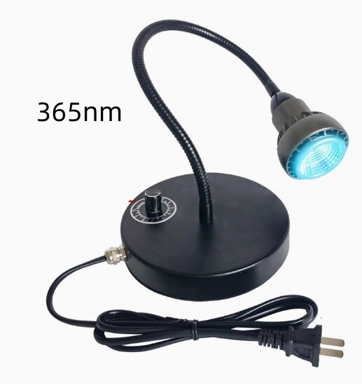 Energy adjustable desk lamp model 10W UV curing lamp 365nm/395nm/405nm