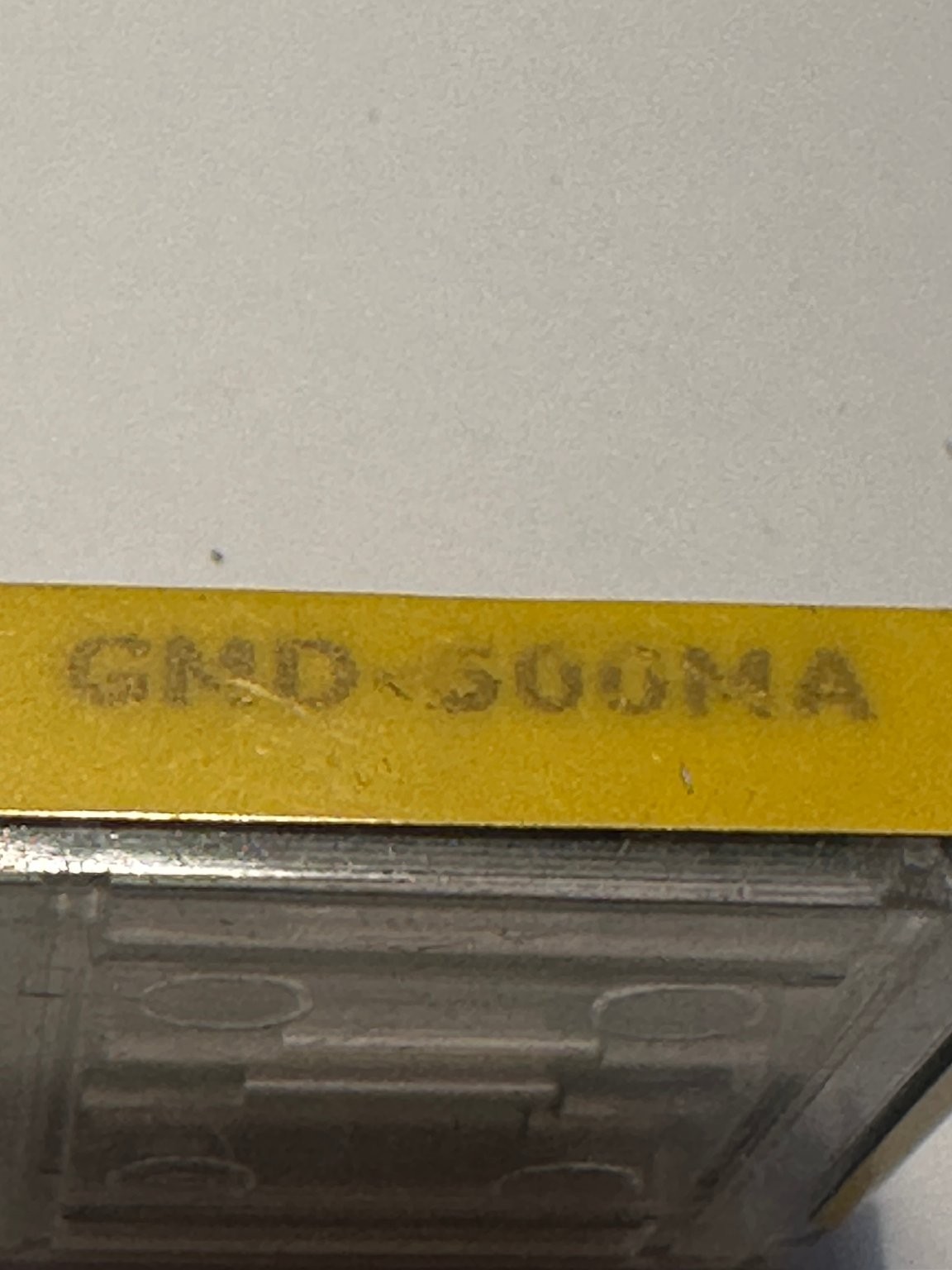 Buss GMD-600MA Fuses 600mA 250V AC Glass Tube Fuse Lot of 5 UK Made