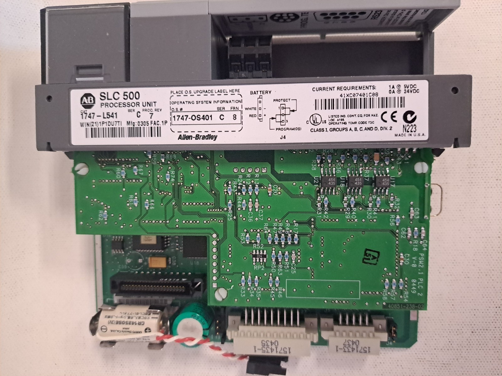 Allen Bradley 1747-L541 SLC 5/04 Processor Unit 16K Ser C Rev 7 New No Box