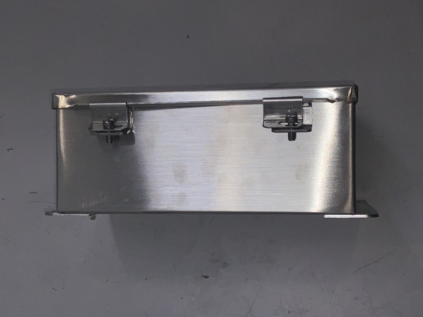 Hoffman A1008NFSS6 Junction Box 10x8x4 Stainless Steel 316L NEMA 4X Clamp Cover