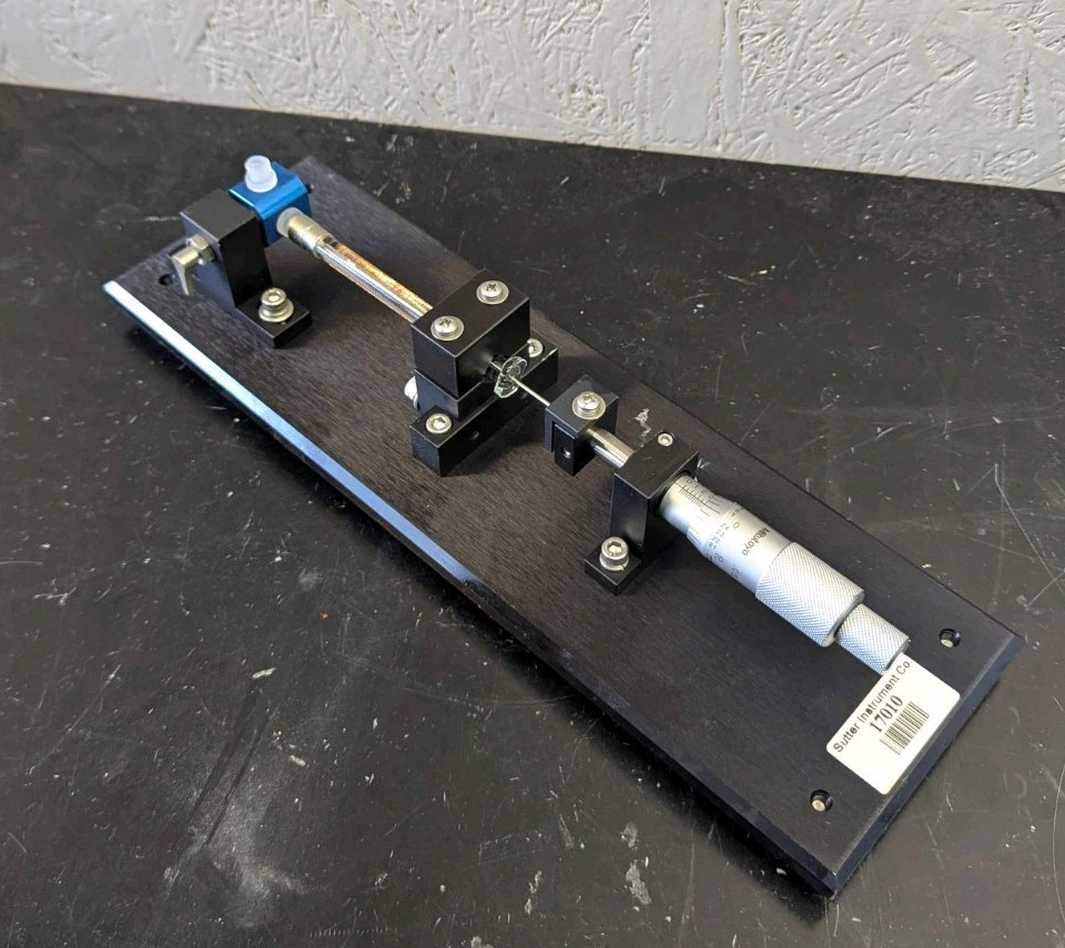 Sutter Instruments 17010 Manual Microinjector Driver Micromanipulator