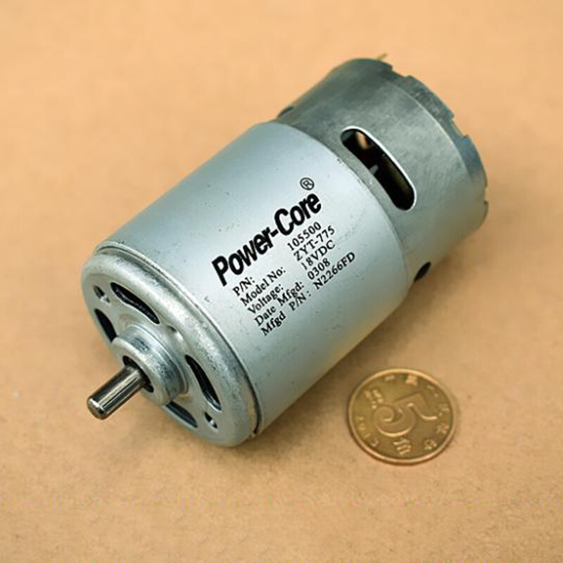 Power-Core RS-775 DC 18V 24V High Speed Large Torque Electric Drill Tool Motor
