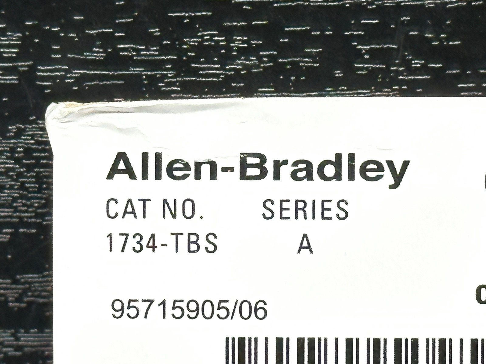 Surplus Open Allen Bradley 1734-TBS 1734-RTBS 1734-MB POINTI/O Terminal Base DIN