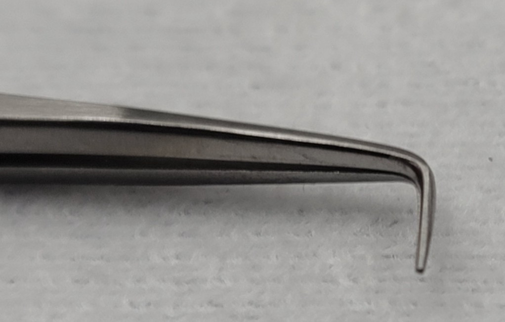 ASSI Micro Forceps JFA-5C 11cm Length 90° Tip
