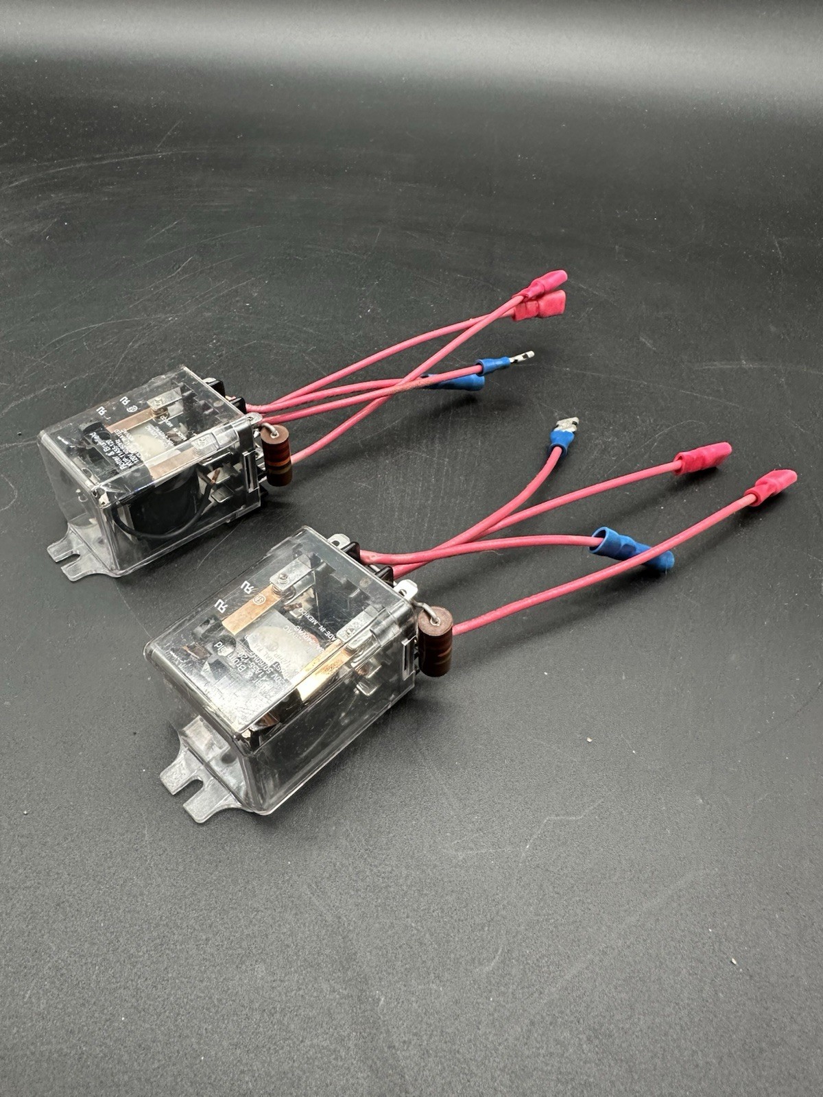 X2 Potter & Brumfield KUP-11A55-120 Plug-In Relay w/ Flange 120VAC Coil DPDT B44