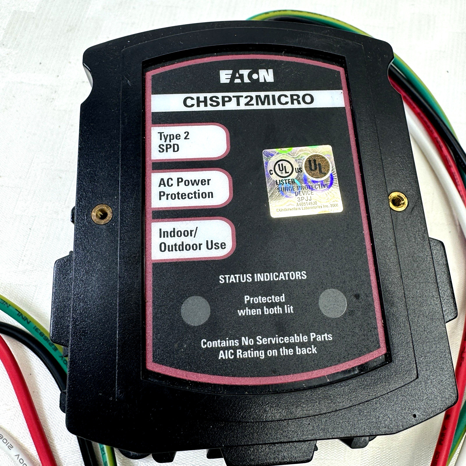 EATON Model CHSPT2MICRO Complete Home Surge Protection Type 2 SPD 120/240VAC