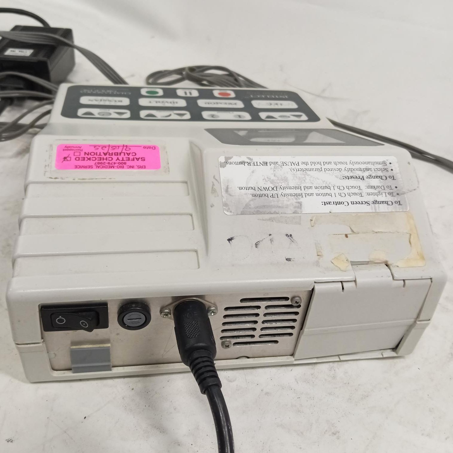 Chattanooga Intelect Legend 2-Channel Ultrasound Laboratory Machine – WORKING