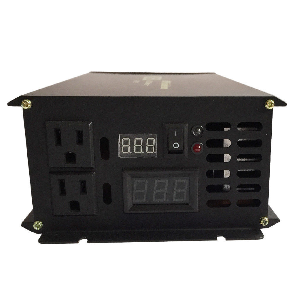 2500W Pure Sine Wave Inverter 24V to 110V/120V RV/Home Solar System Off Grid new