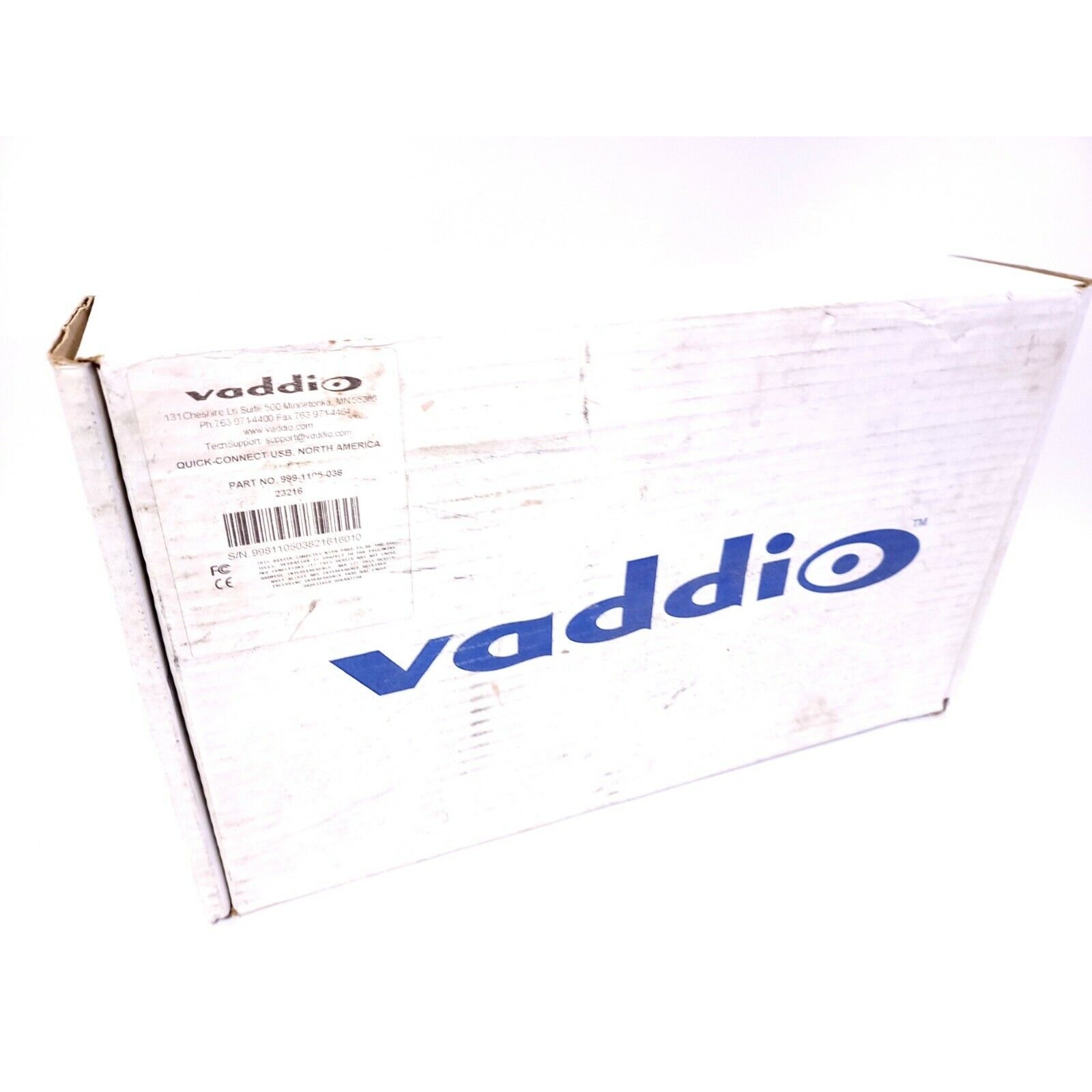 Vaddio 999-1105-038 Quick-Connect USB Interface Camera Control Video Streaming