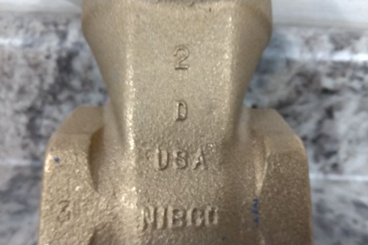 Nibco T29 2 2 Pk 2 In Valve Size FNPT x FNPT 200 Max PSI Gate Valve